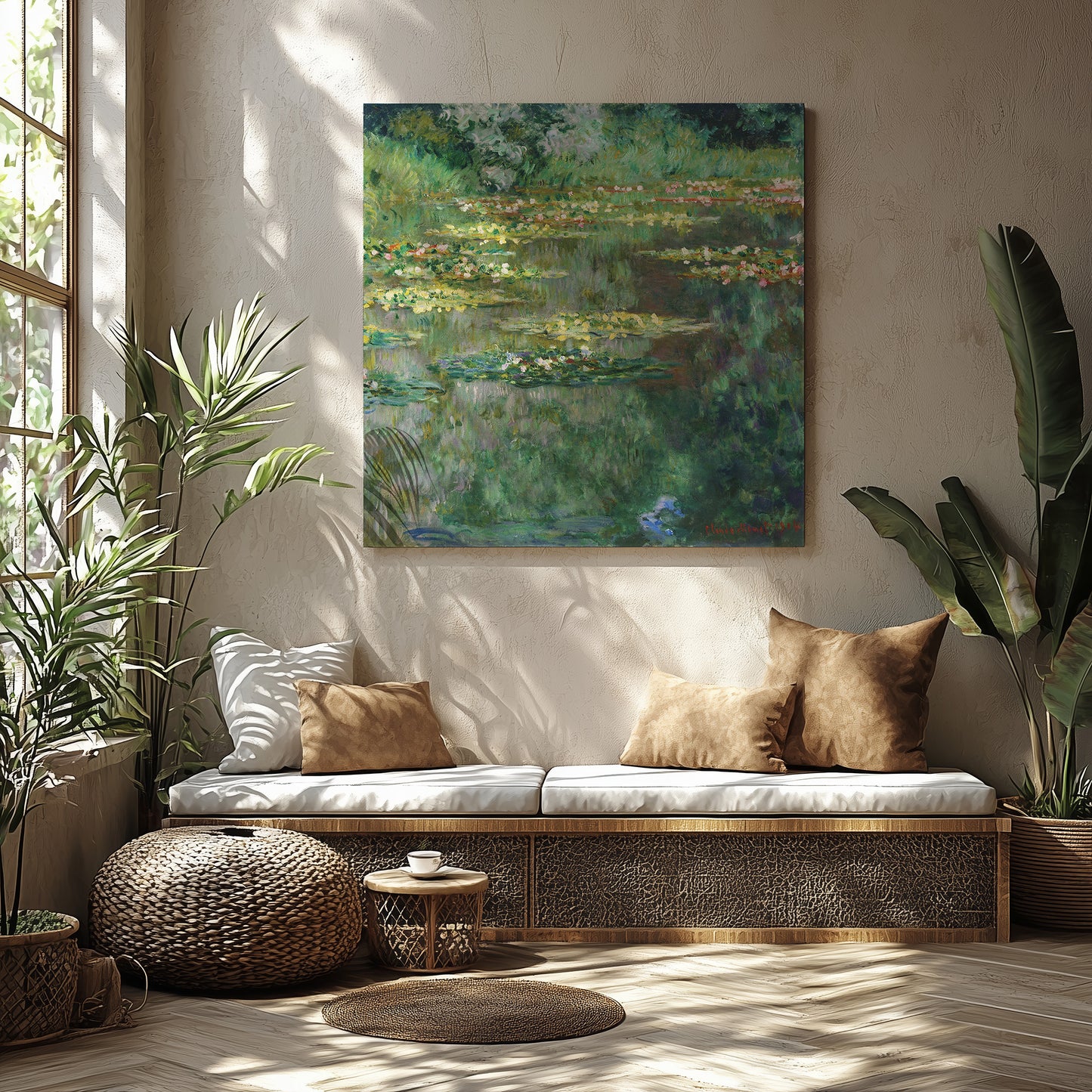 Le Bassin des Nympheas – Claude Monet, Classic Art Reproduction