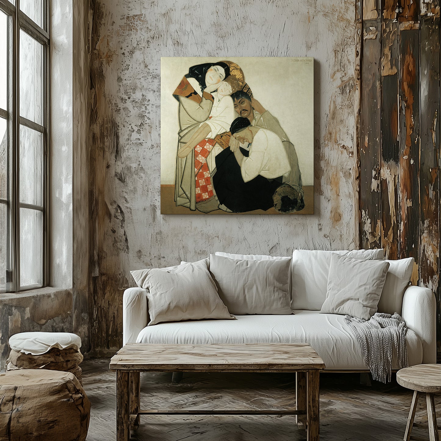 Family (1925–1929) – Fedir Krychevsky - Printed Masterpieces