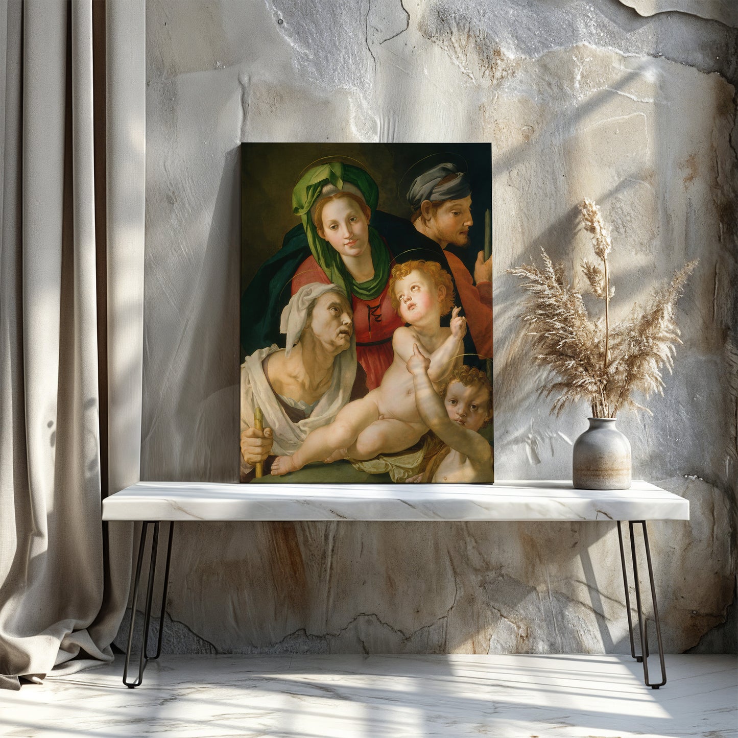 The Holy Family – Bronzino, Classic Art Reproduction