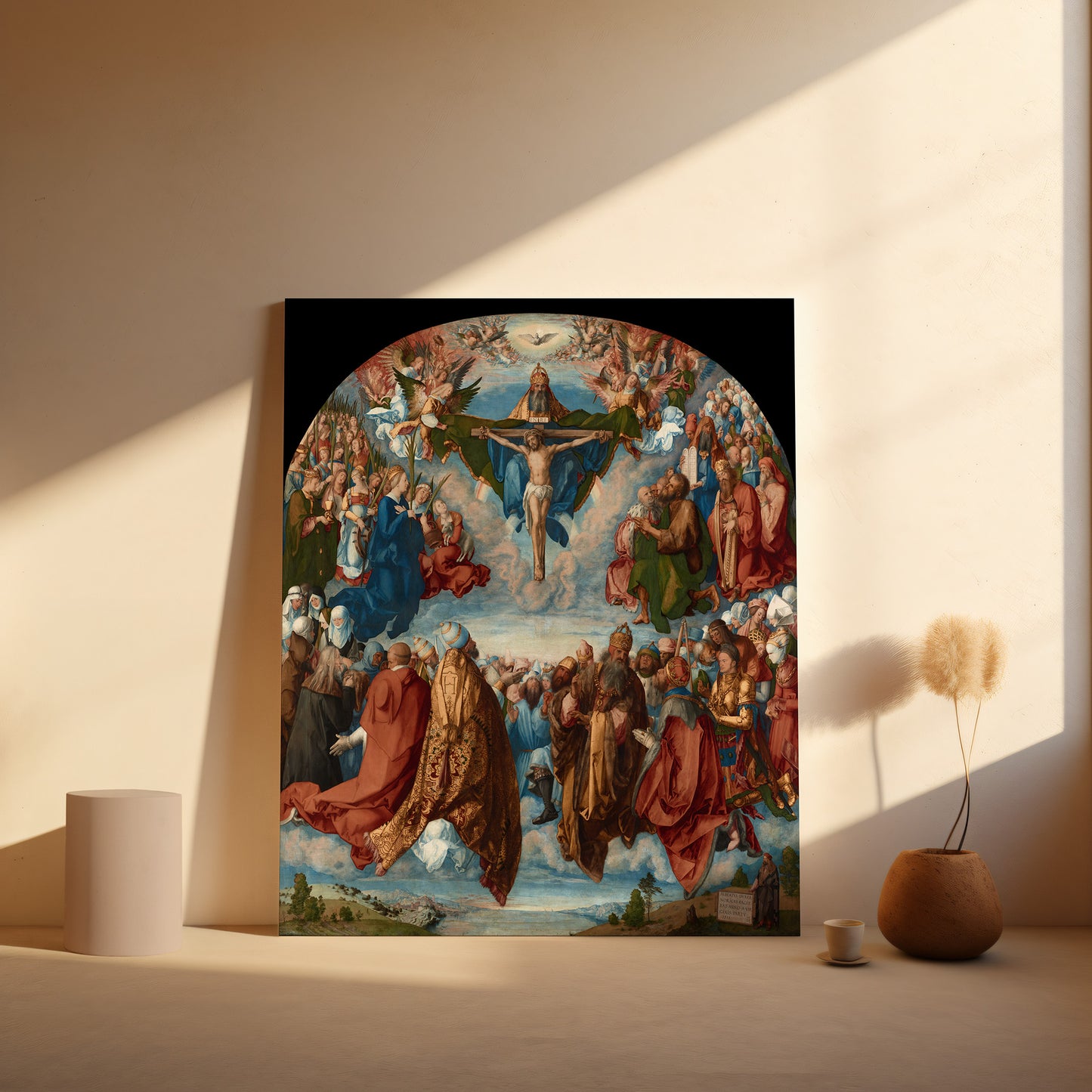Adoration of the Trinity – Albrecht Dürer, Classic Art Reproduction