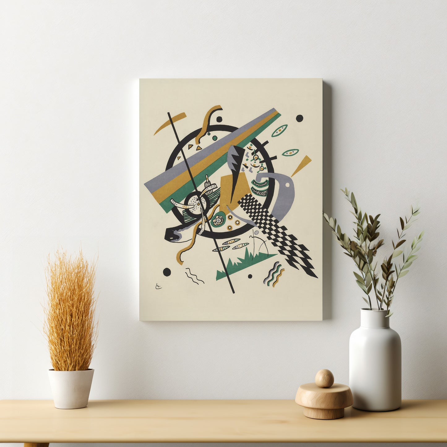 Kleine Welten IV – Wassily Kandinsky, Classic Art Reproduction