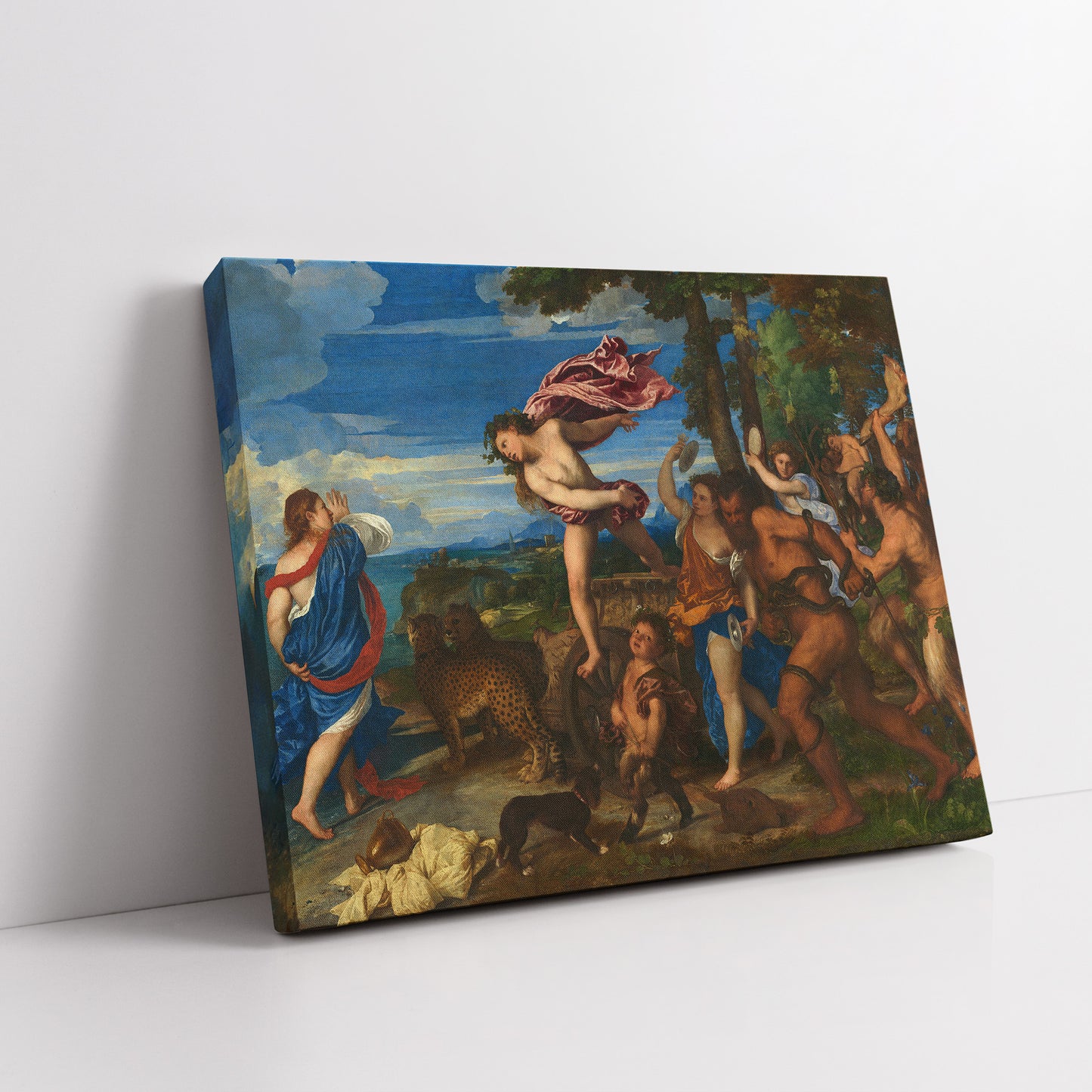 Bacchus and Ariadne – Titian, Classic Art Reproduction