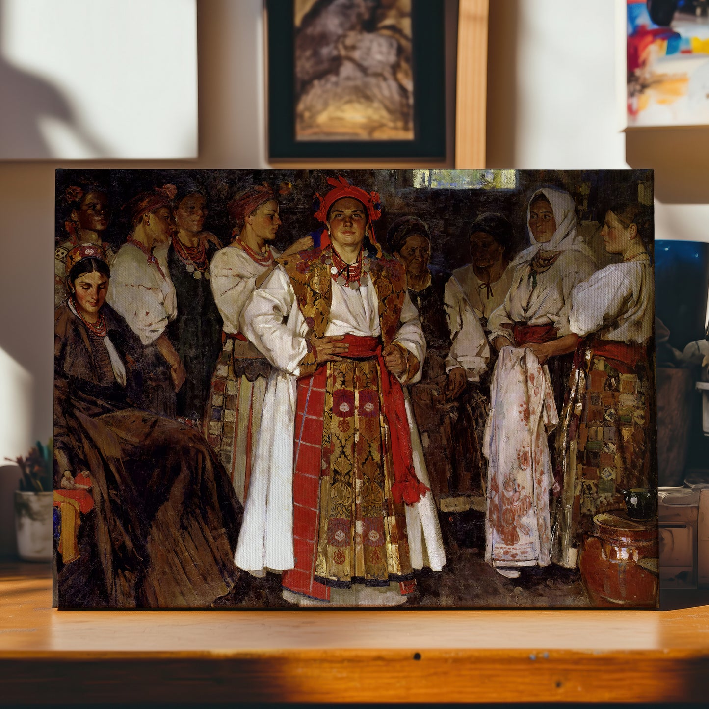 The Bride (1910) – Fedir Krychevsky - Printed Masterpieces