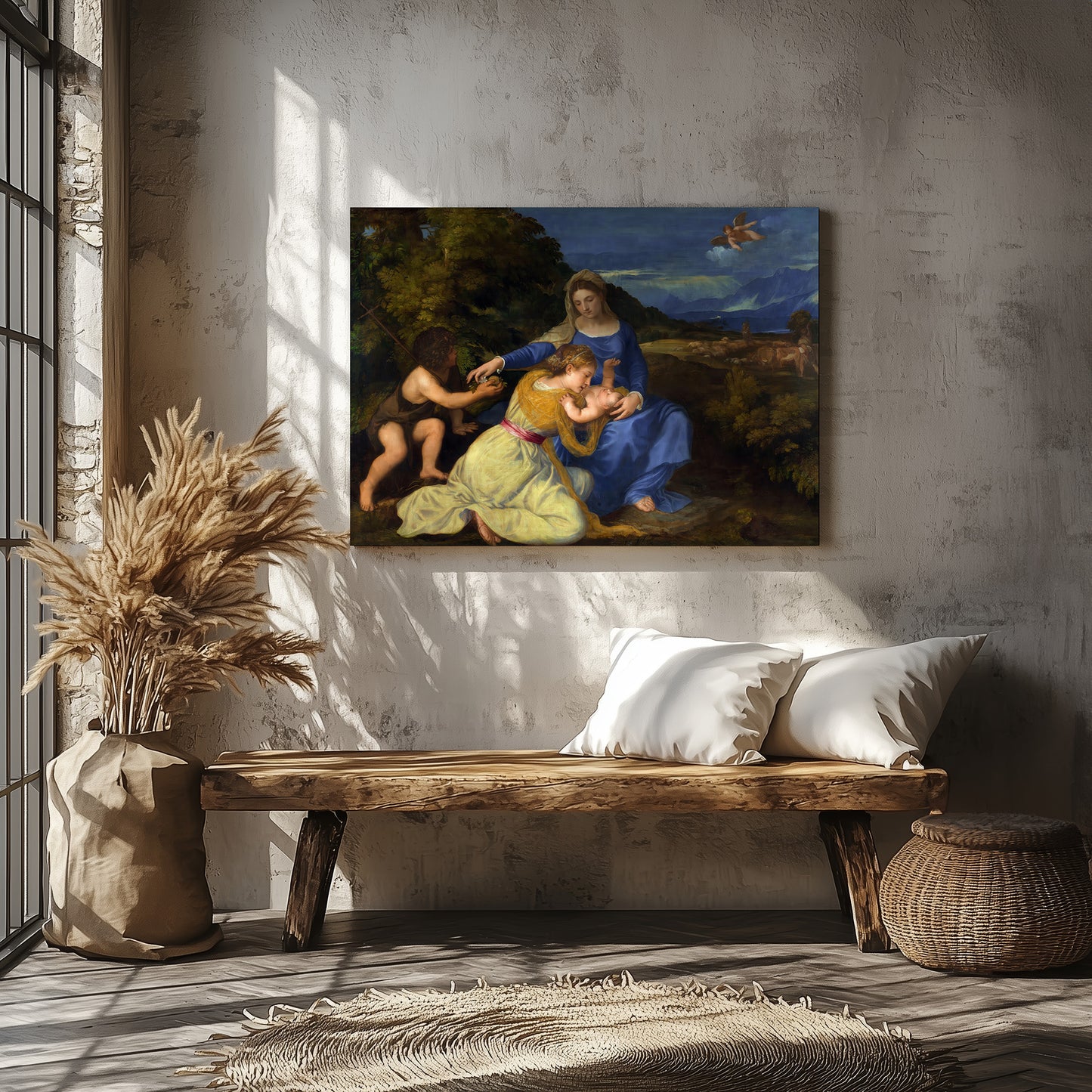 Aldobrandini Madonna – Titian, Classic Art Reproduction