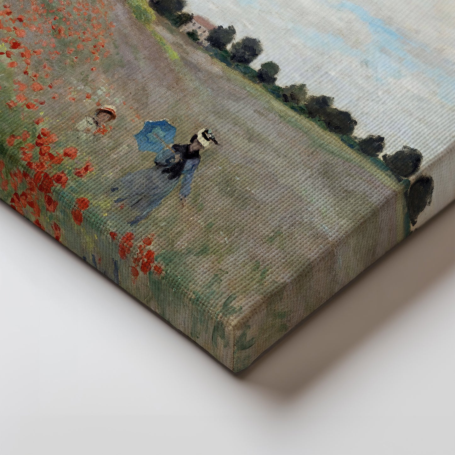 The Poppy Field near Argenteuil – Claude Monet, Classic Art Reproduction
