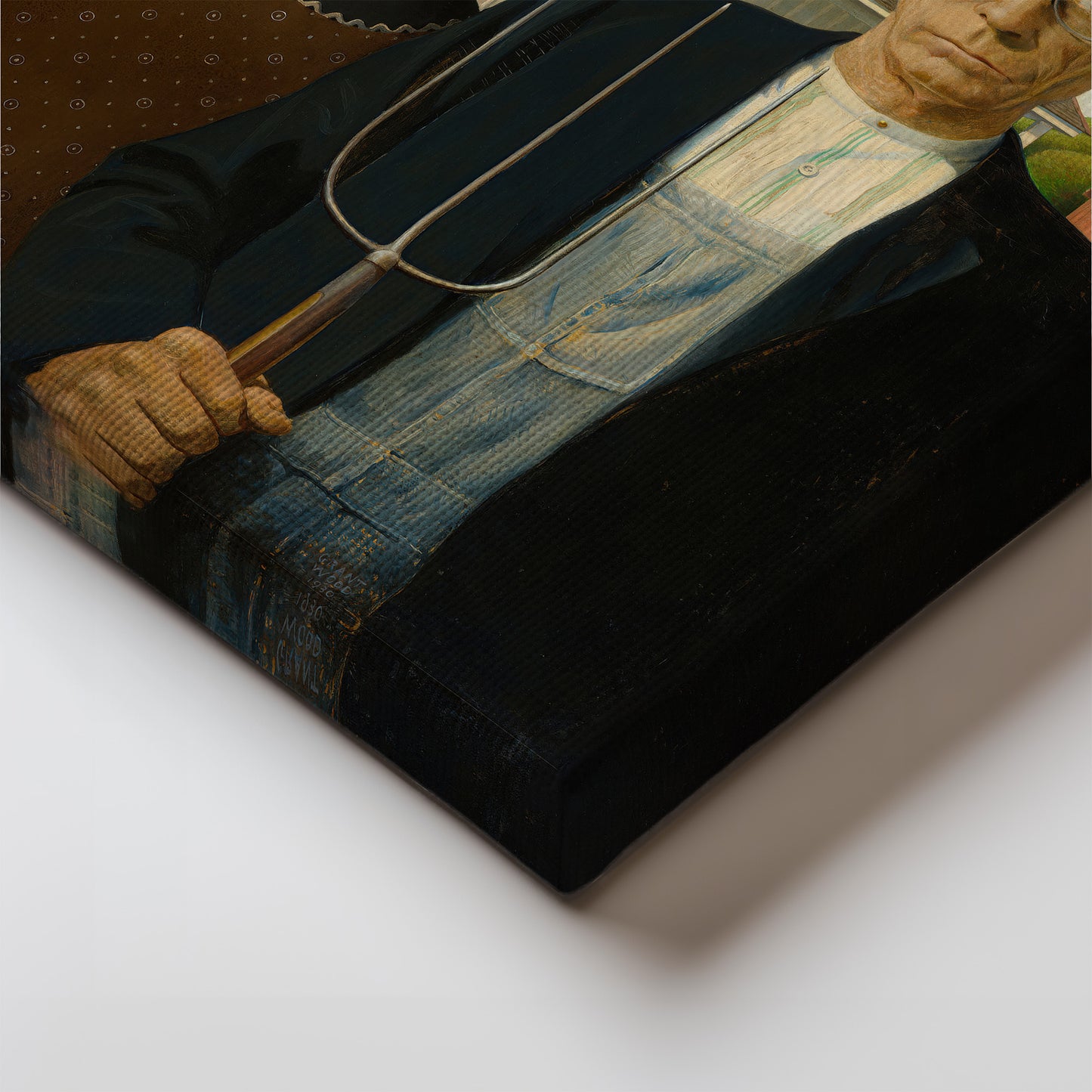 American Gothic – Grant Wood, Classic Art Reproduction