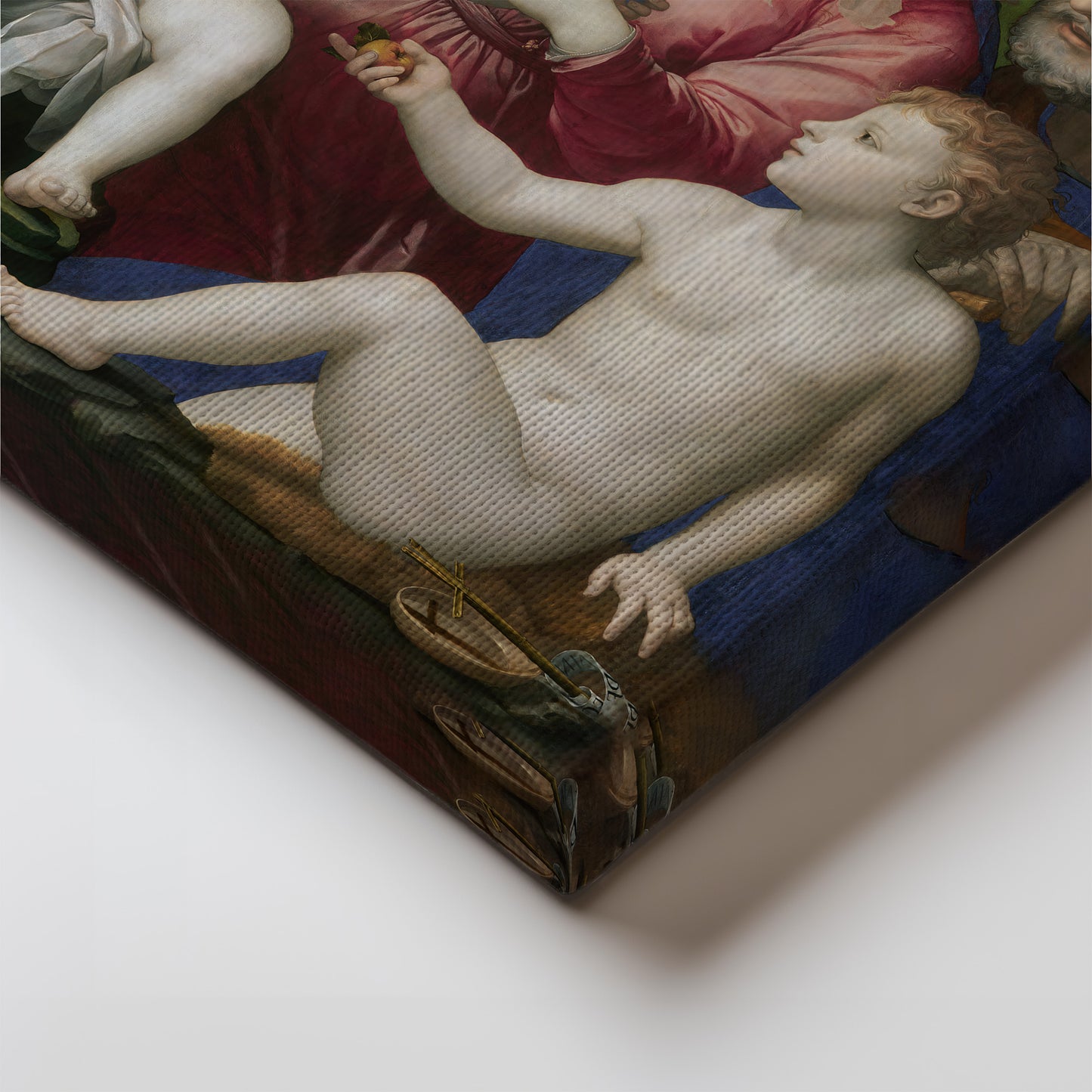 Holy Family with St. Anne and the Infant St. John – Bronzino, Classic Art Reproduction