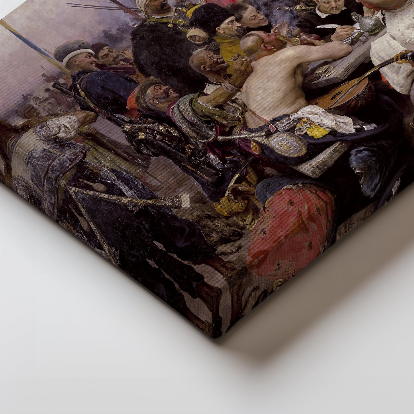 Reply of the Zaporozhian Cossacks (1880–1891) – Ilya Repin - Printed Masterpieces