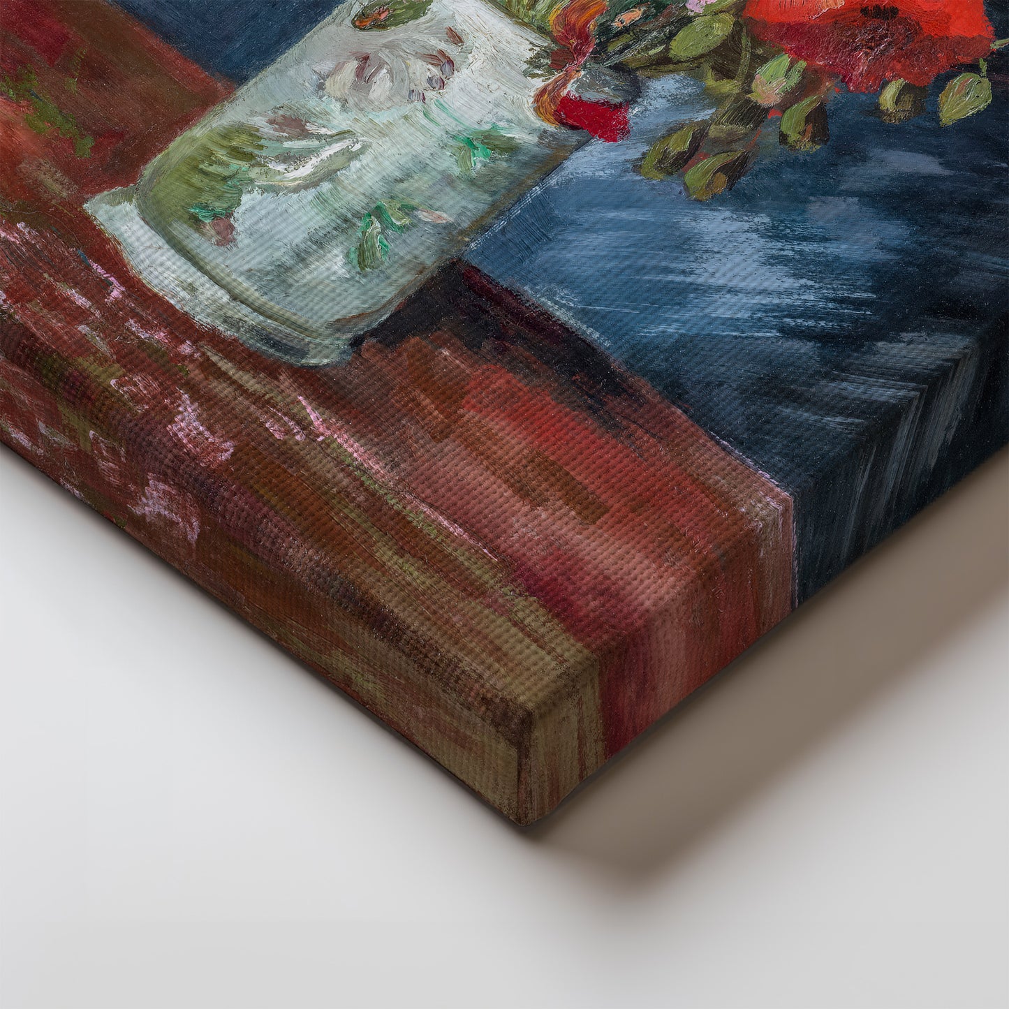 Vase with Poppies (1886) – Vincent van Gogh - Printed Masterpieces