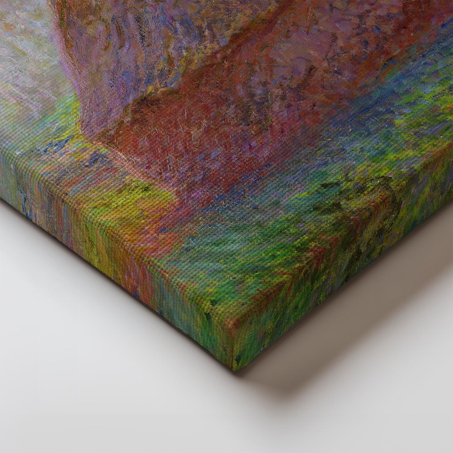 Grainstacks at Giverny & Evening Sun – Claude Monet, Classic Art Reproduction