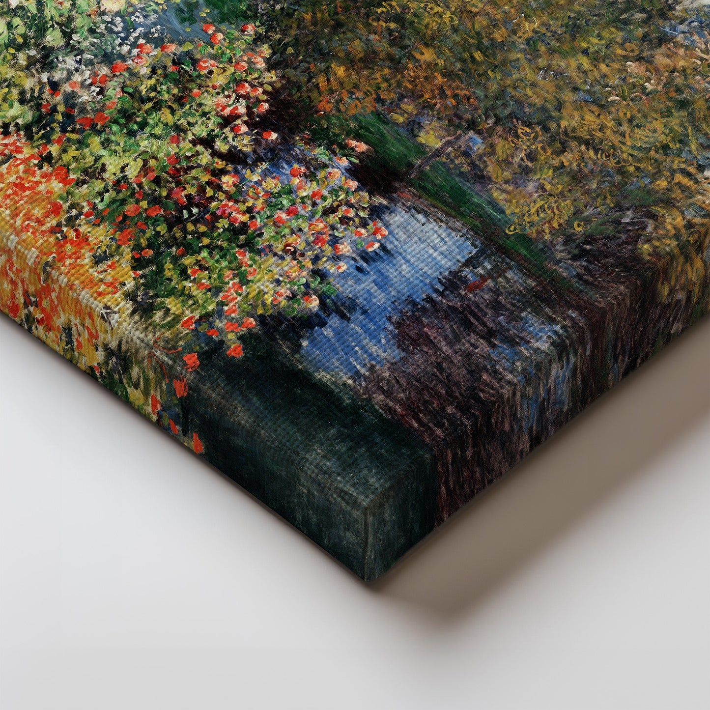 Corner of the Garden at Montgeron (1876) – Claude Monet - Printed Masterpieces