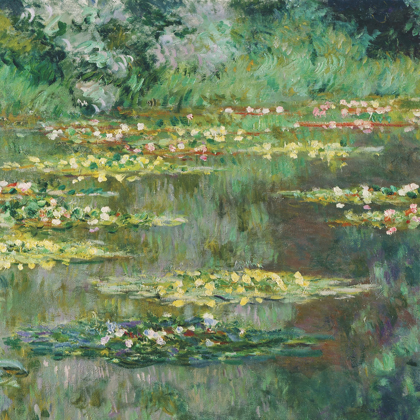 Le Bassin des Nympheas – Claude Monet, Classic Art Reproduction