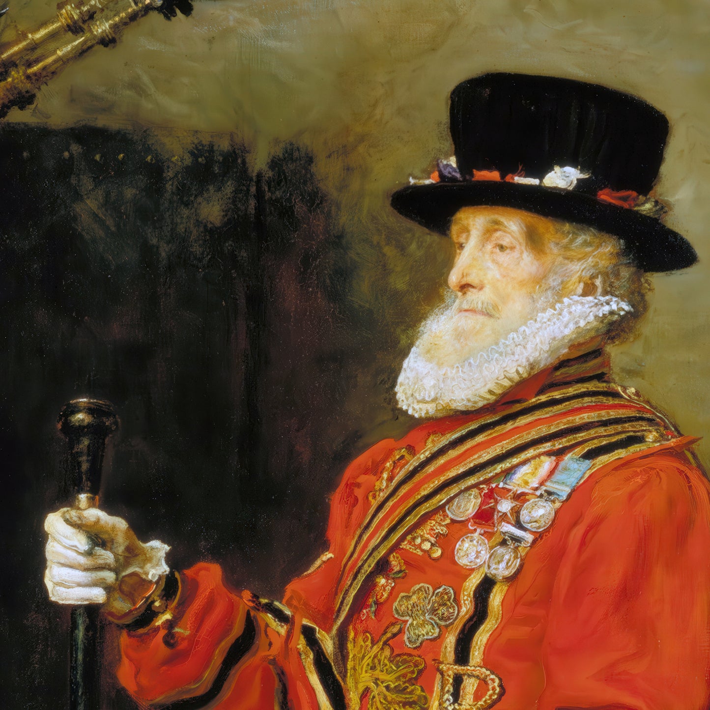 The Yeoman of the Guard (1876) – John Everett Millais