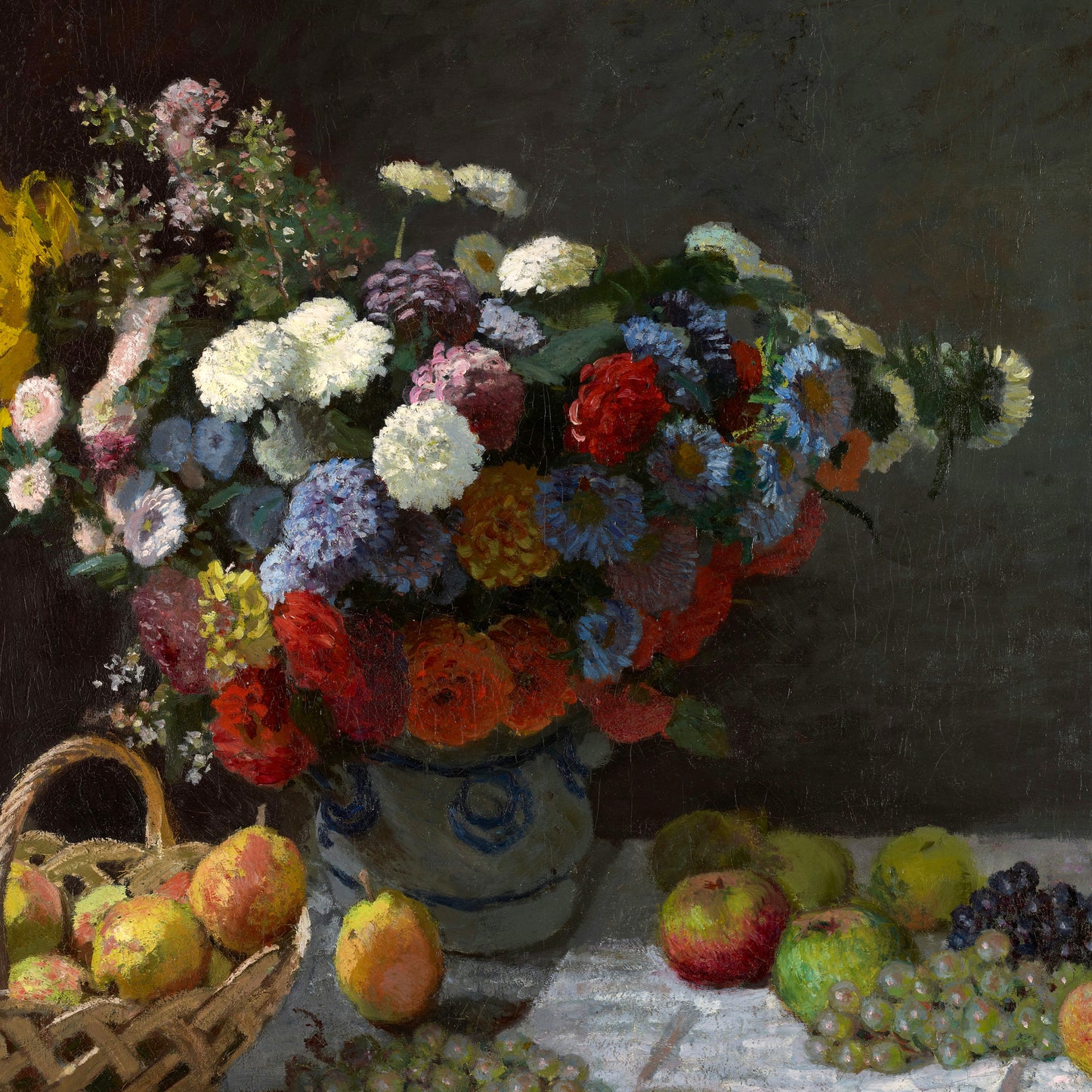 Still Life with Flowers and Fruit (1869) – Claude Monet - Printed Masterpieces