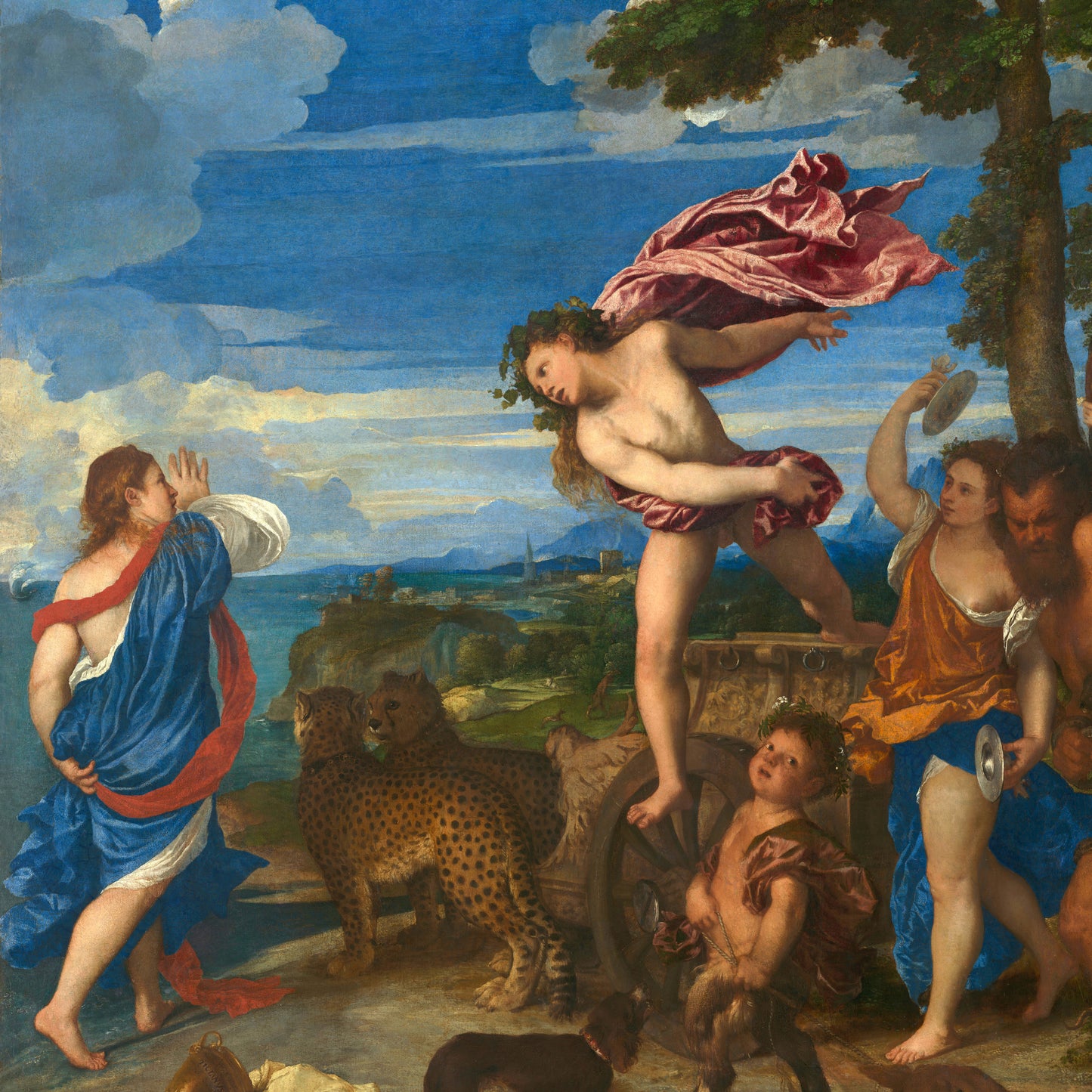 Bacchus and Ariadne – Titian, Classic Art Reproduction