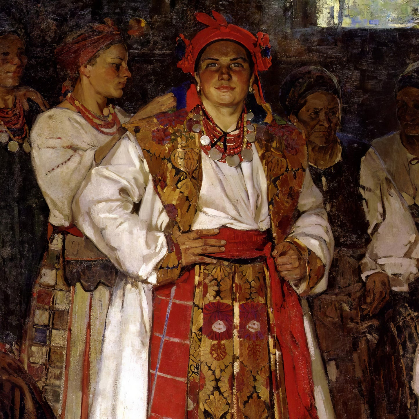 The Bride (1910) – Fedir Krychevsky - Printed Masterpieces