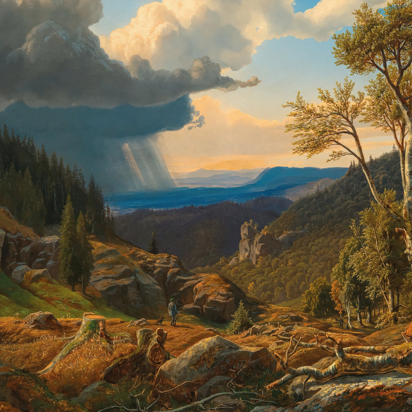 Stormy Weather upcoming (1850) – Anton Liehm