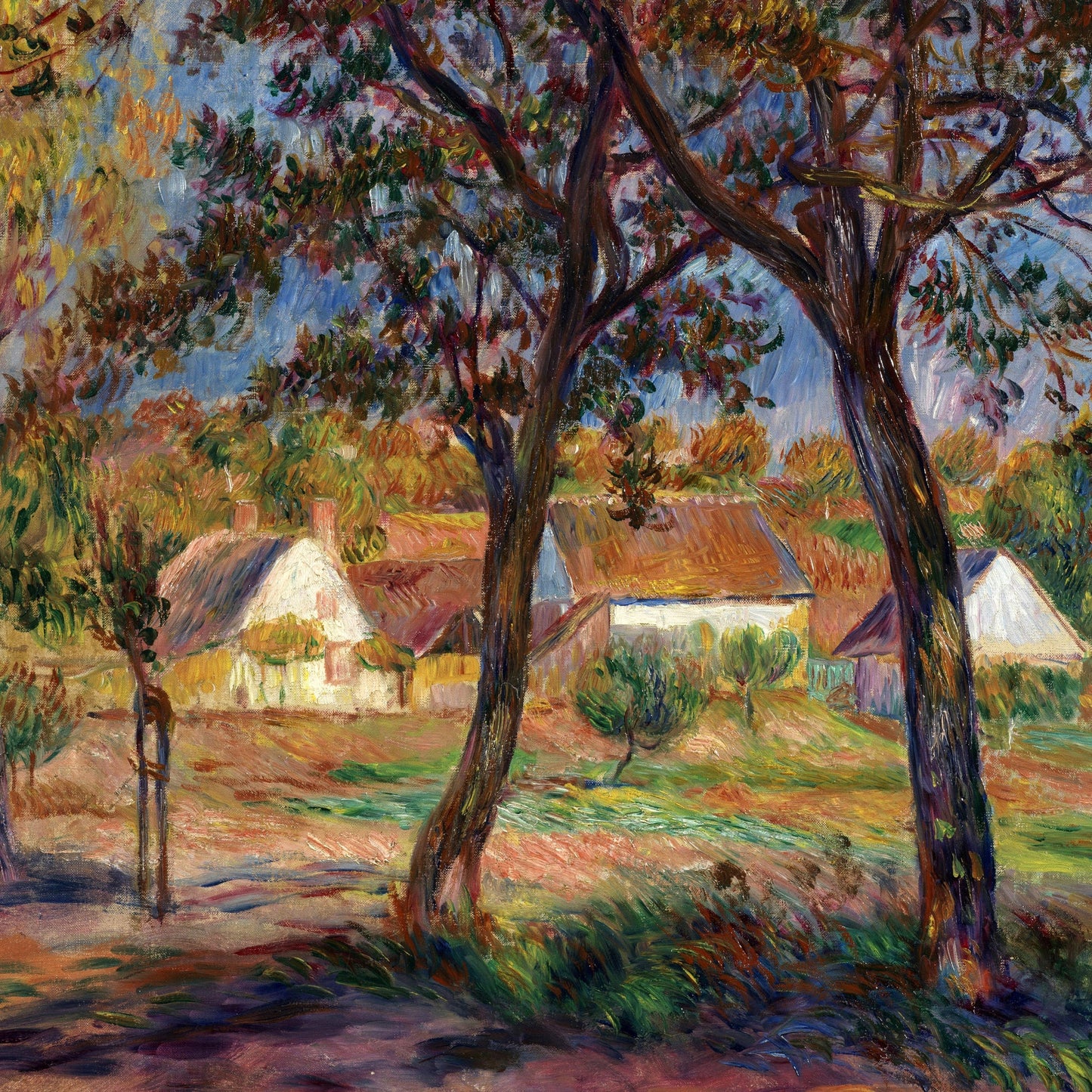 Outskirts of Pont - Aven (1888) – Pierre - Auguste Renoir - Printed Masterpieces