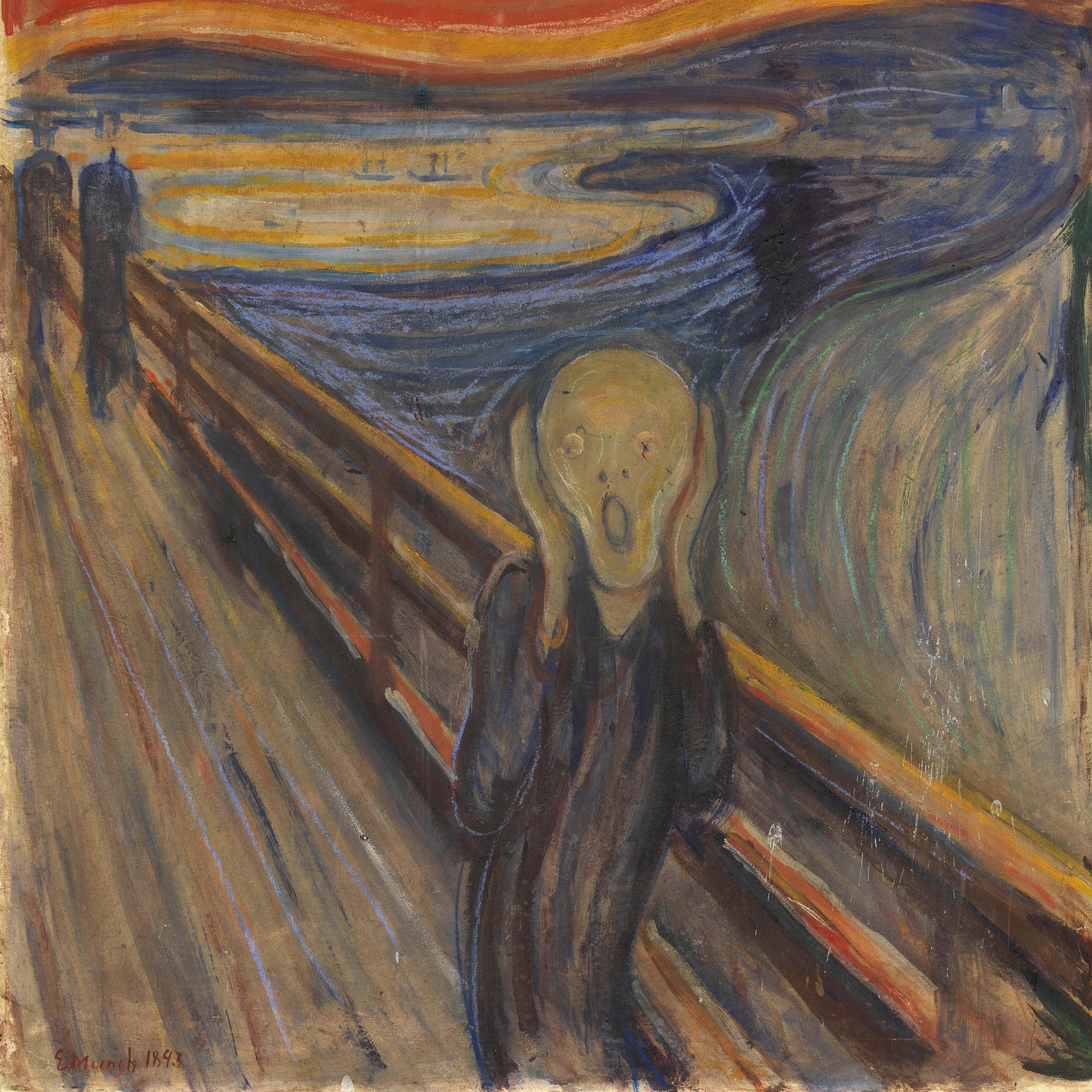 The Scream (1893) – Edvard Munch - Printed Masterpieces