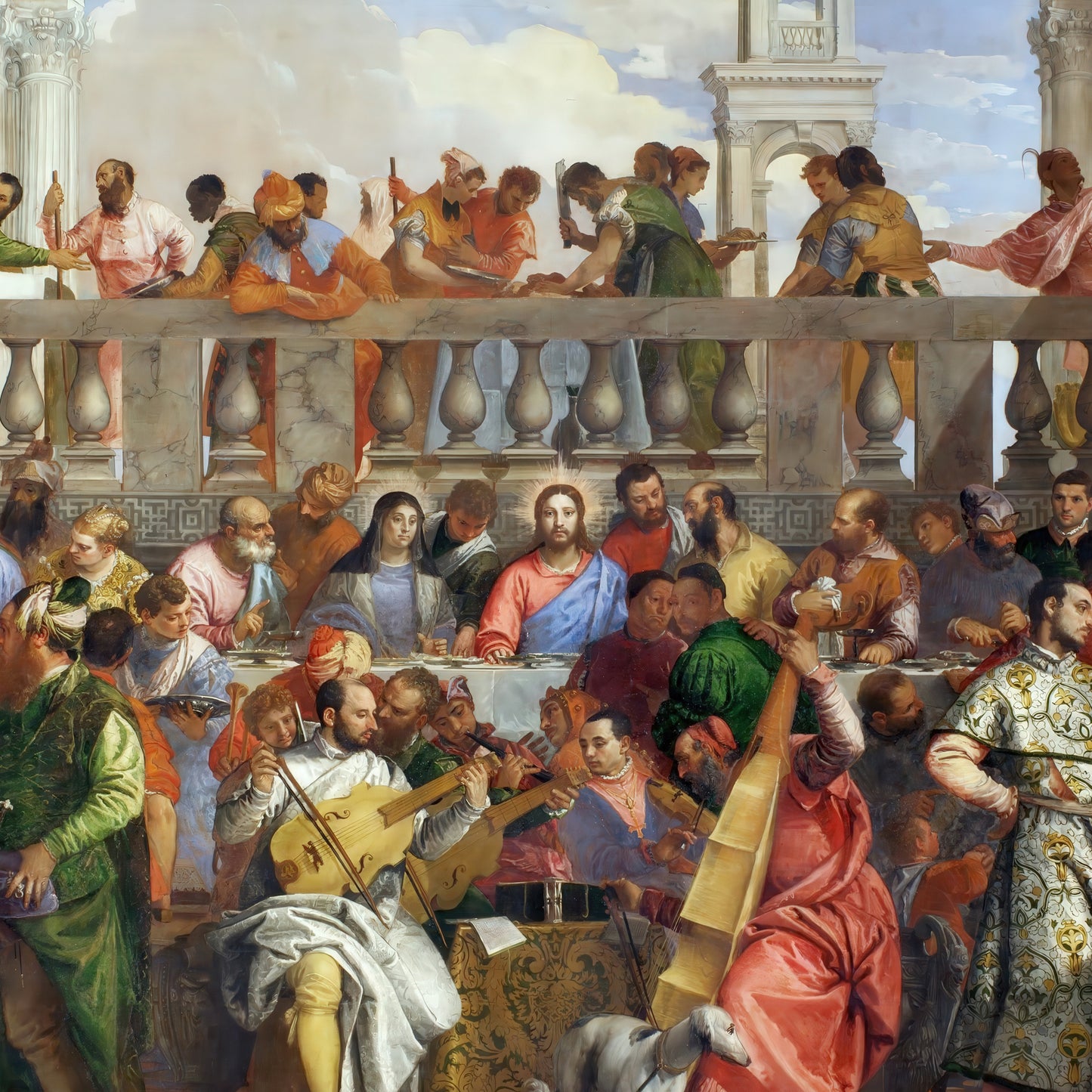 The Wedding at Cana – Paolo Veronese, Classic Art Reproduction