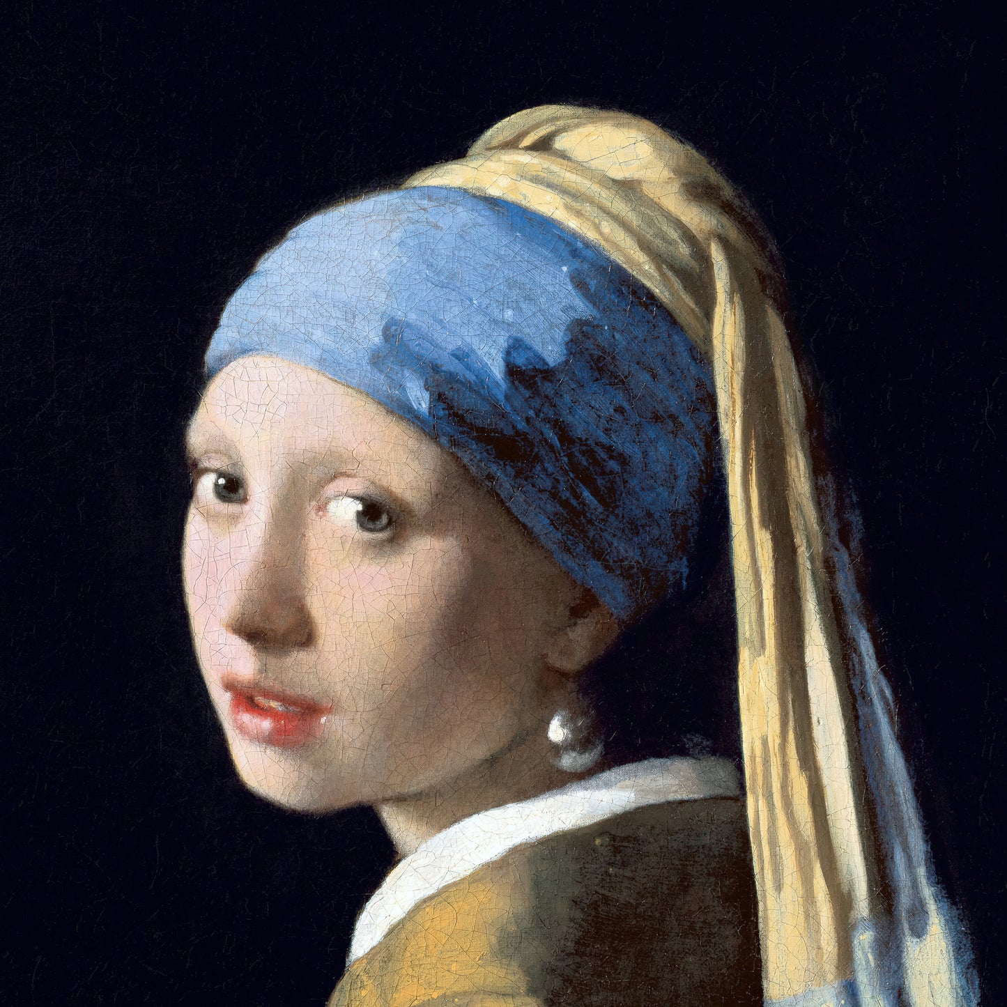 Girl with a Pearl Earring (1665) – Johannes Vermeer - Printed Masterpieces