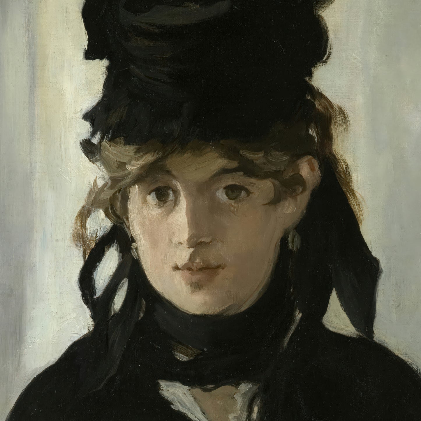 Berthe Morisot With a Bouquet of Violets (1872) – Edouard Manet