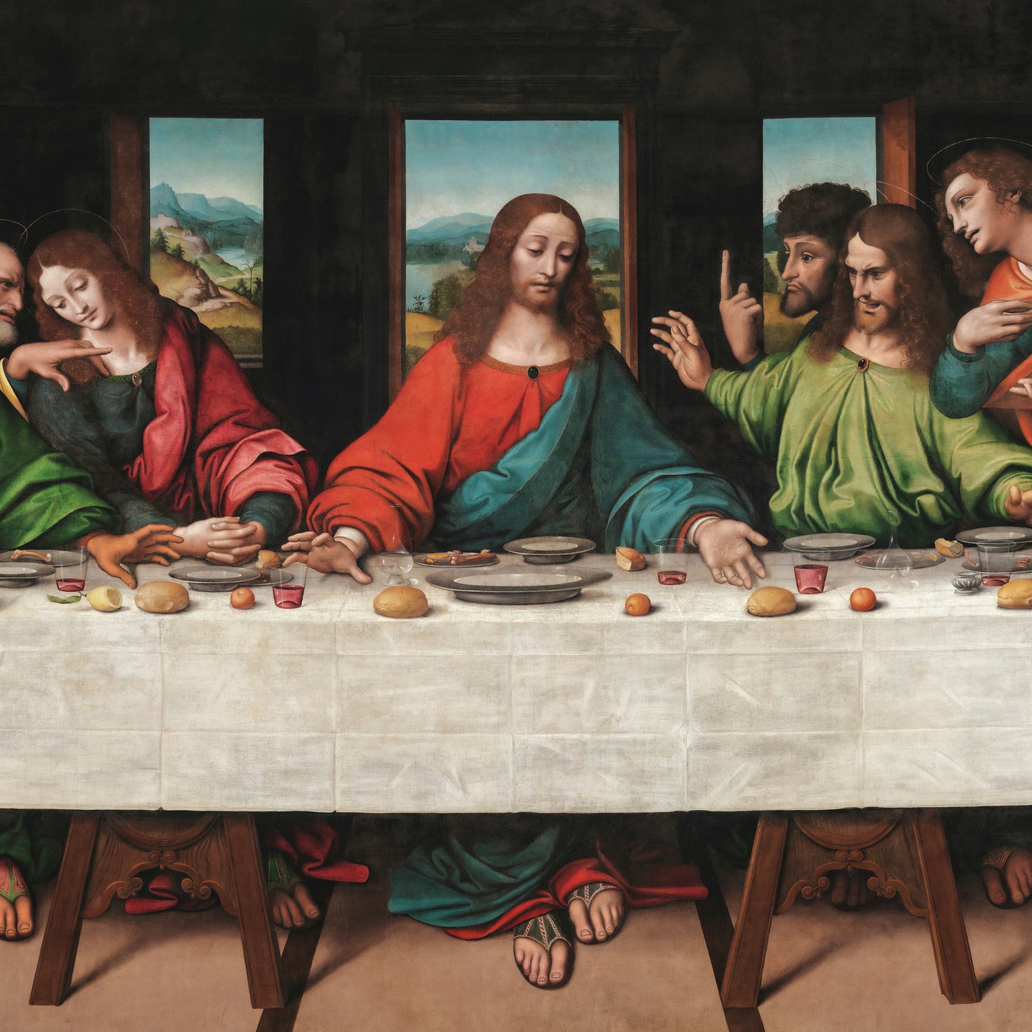 The Last Supper – Leonardo da Vinci, Classic Art Reproduction