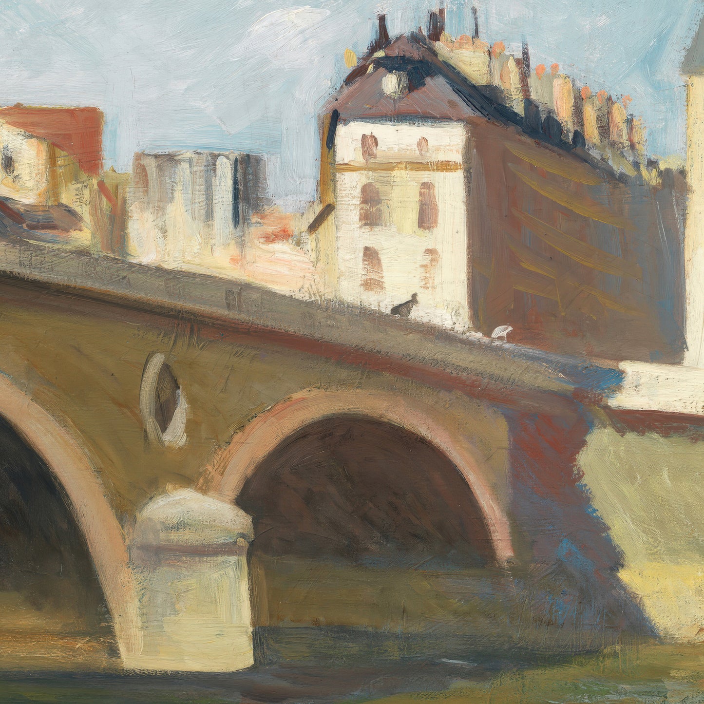 Bridge on the Seine (1909) – Edward Hopper