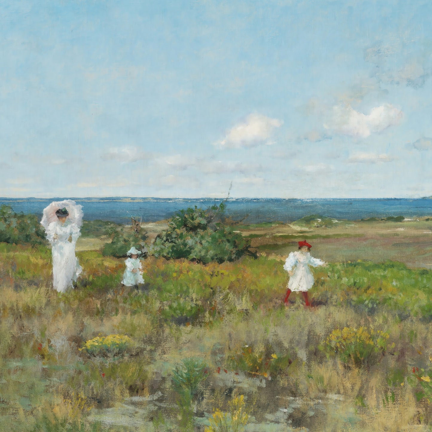 Near the Beach, Shinnecock (1895) – William Merritt Chase
