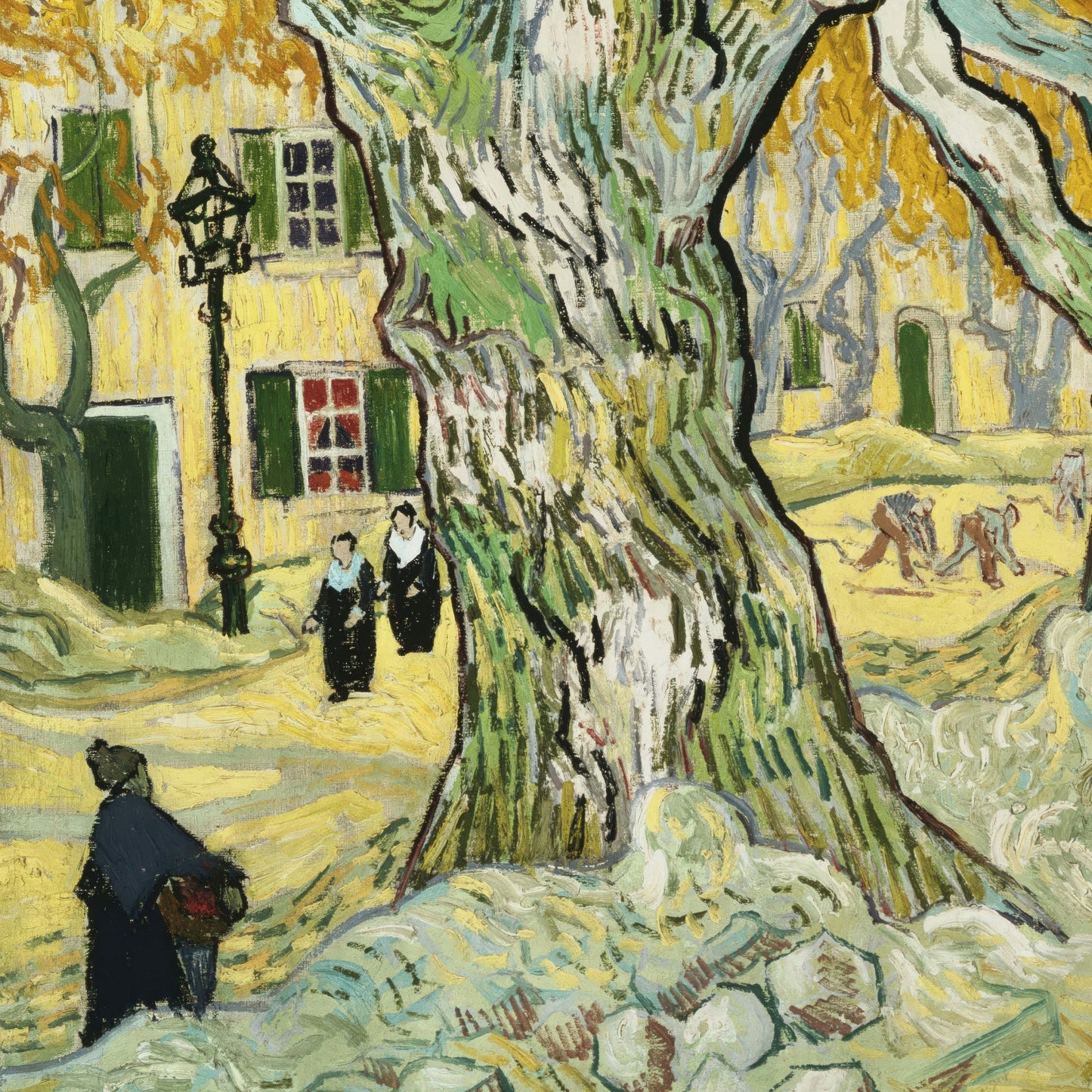 The Road Menders (1889) – Vincent van Gogh - Printed Masterpieces