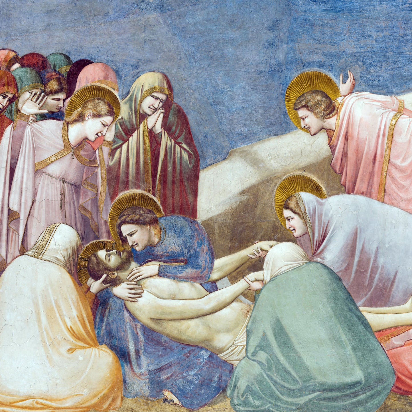 The Mourning of Christ (1305) – Giotto di Bondone - Printed Masterpieces