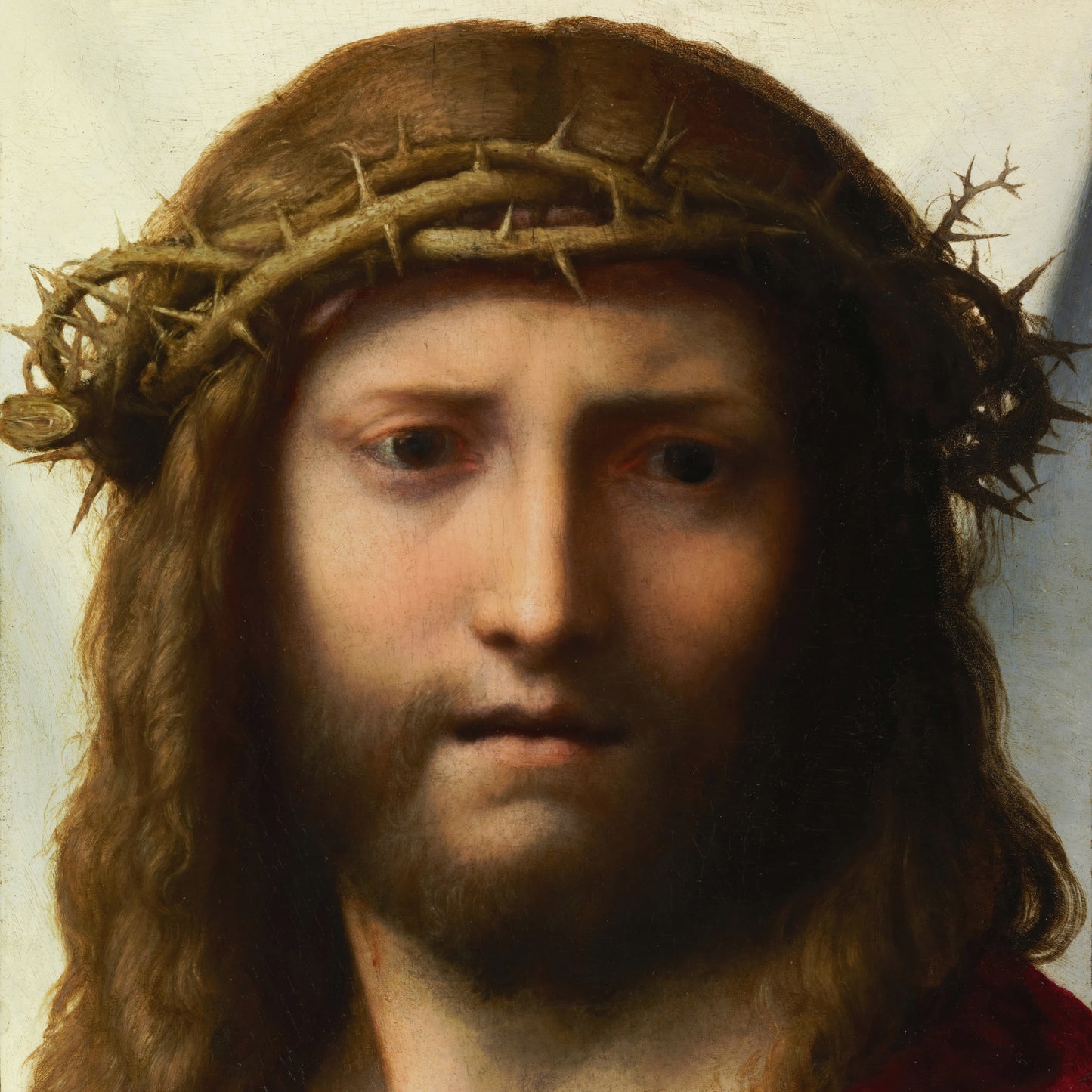 Head of Christ – Antonio da Correggio, Classic Art Reproduction