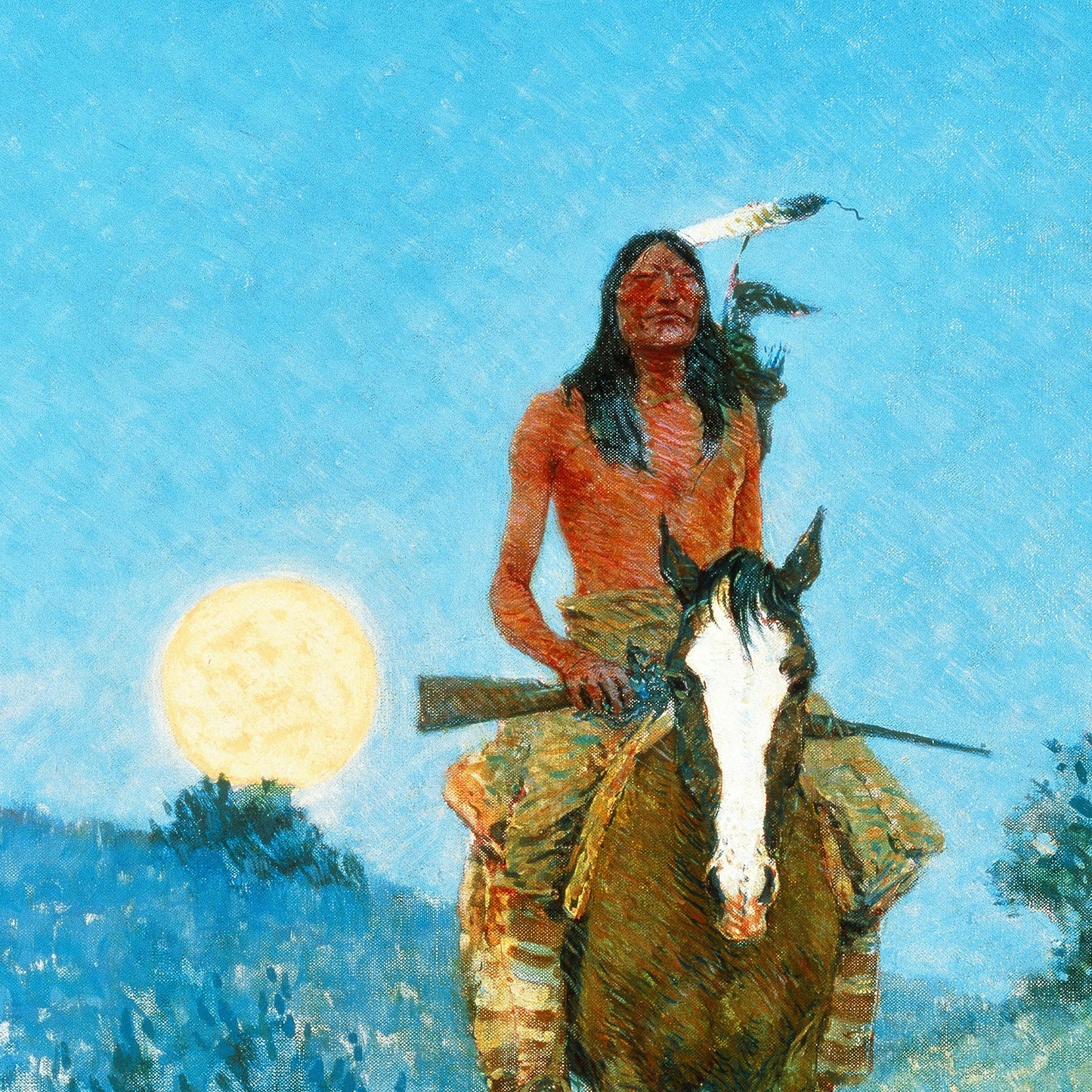 The Outlier (1909) – Frederic Remington - Printed Masterpieces