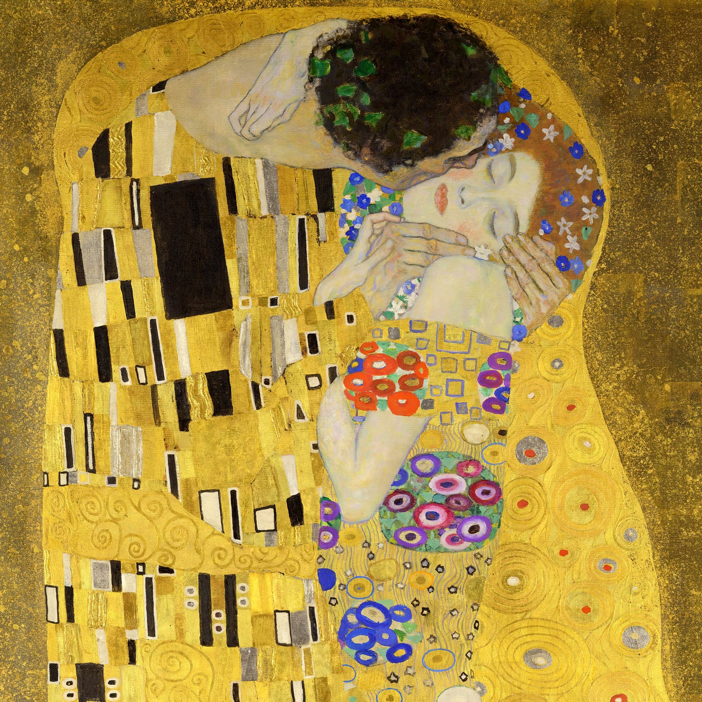 The Kiss – Gustav Klimt, Classic Art Reproduction