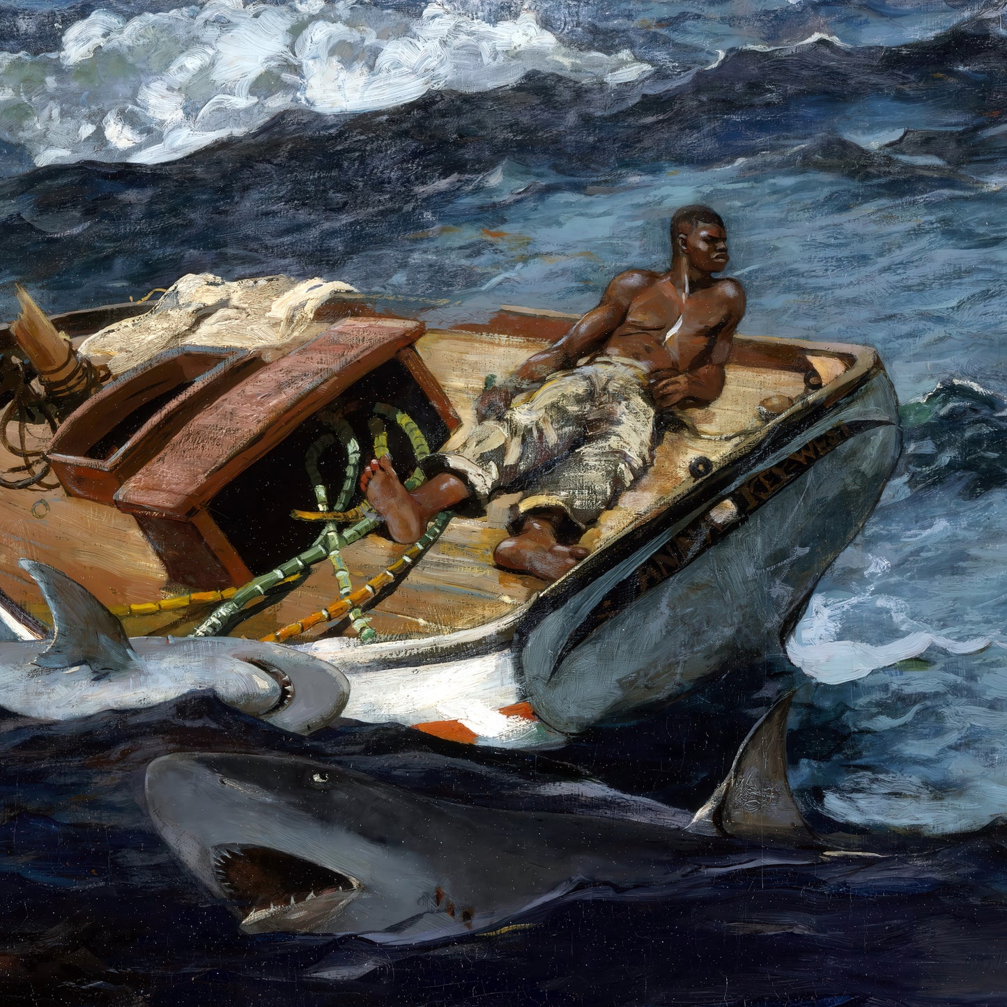The Gulf Stream (1899) – Winslow Homer - Printed Masterpieces