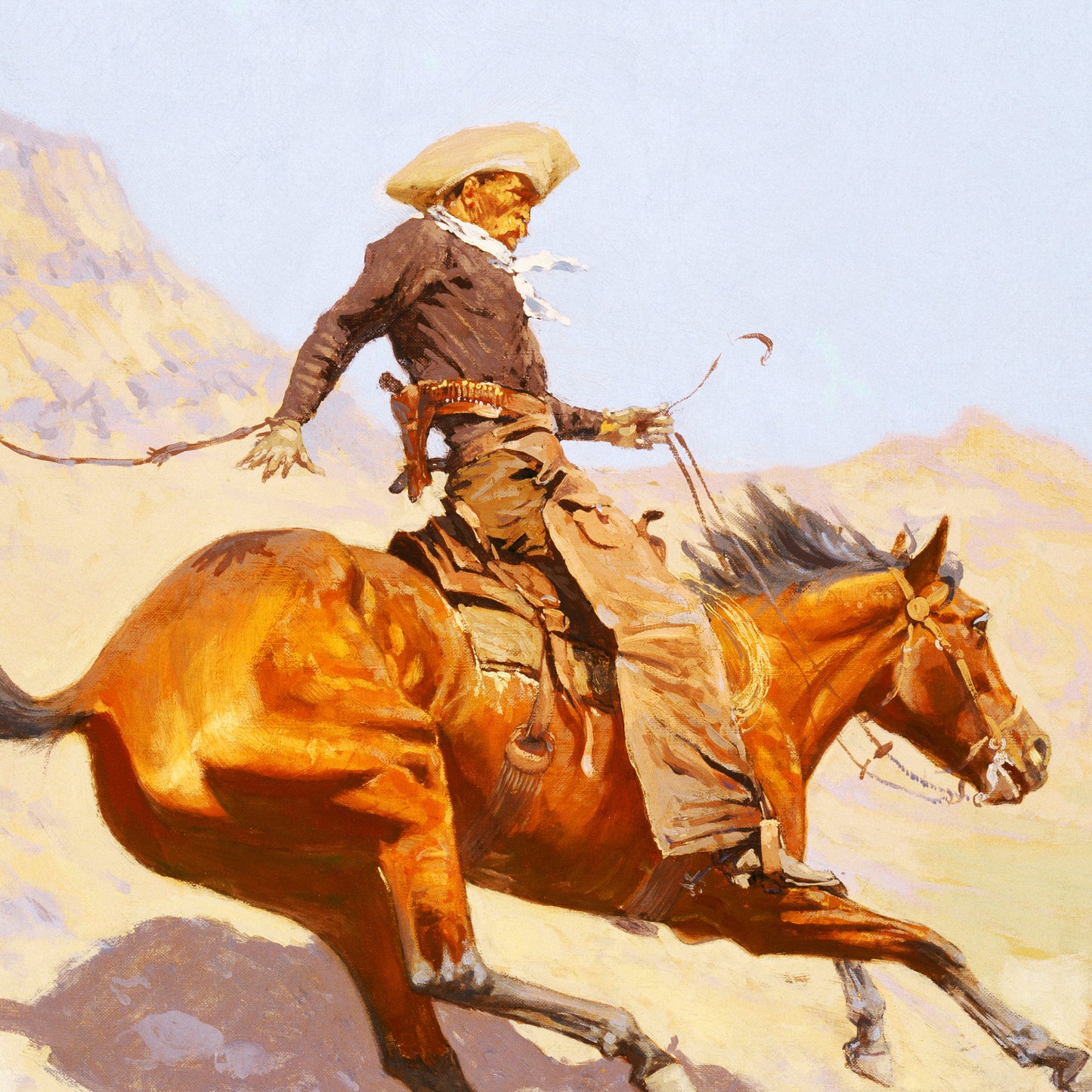The Cowboy – Frederic Remington, Classic Art Reproduction