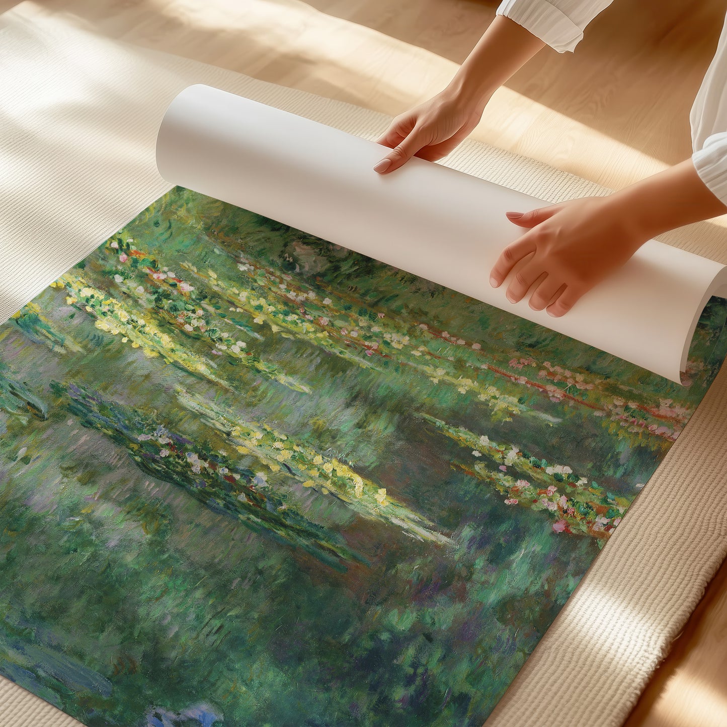 Le Bassin des Nympheas (1904) – Claude Monet - Printed Masterpieces