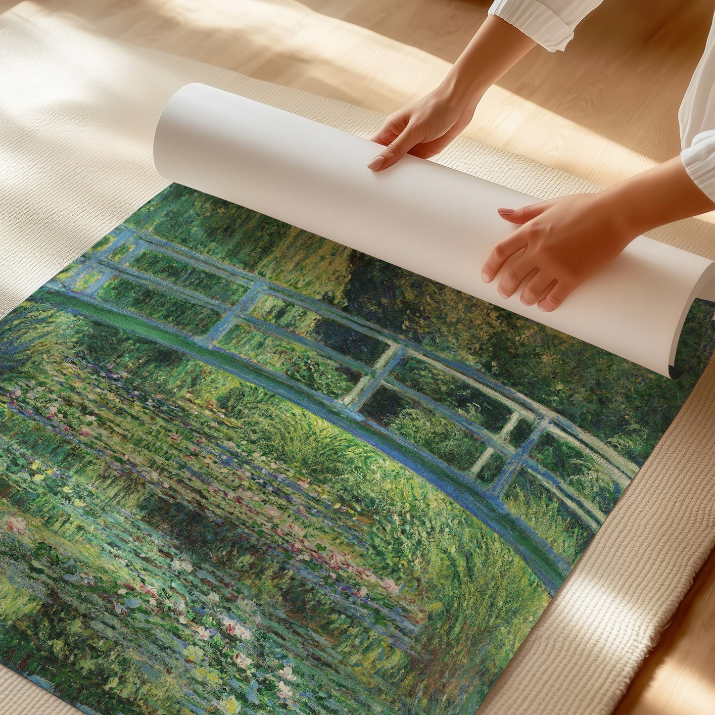 The Water - Lily Pond (1899) – Claude Monet - Printed Masterpieces