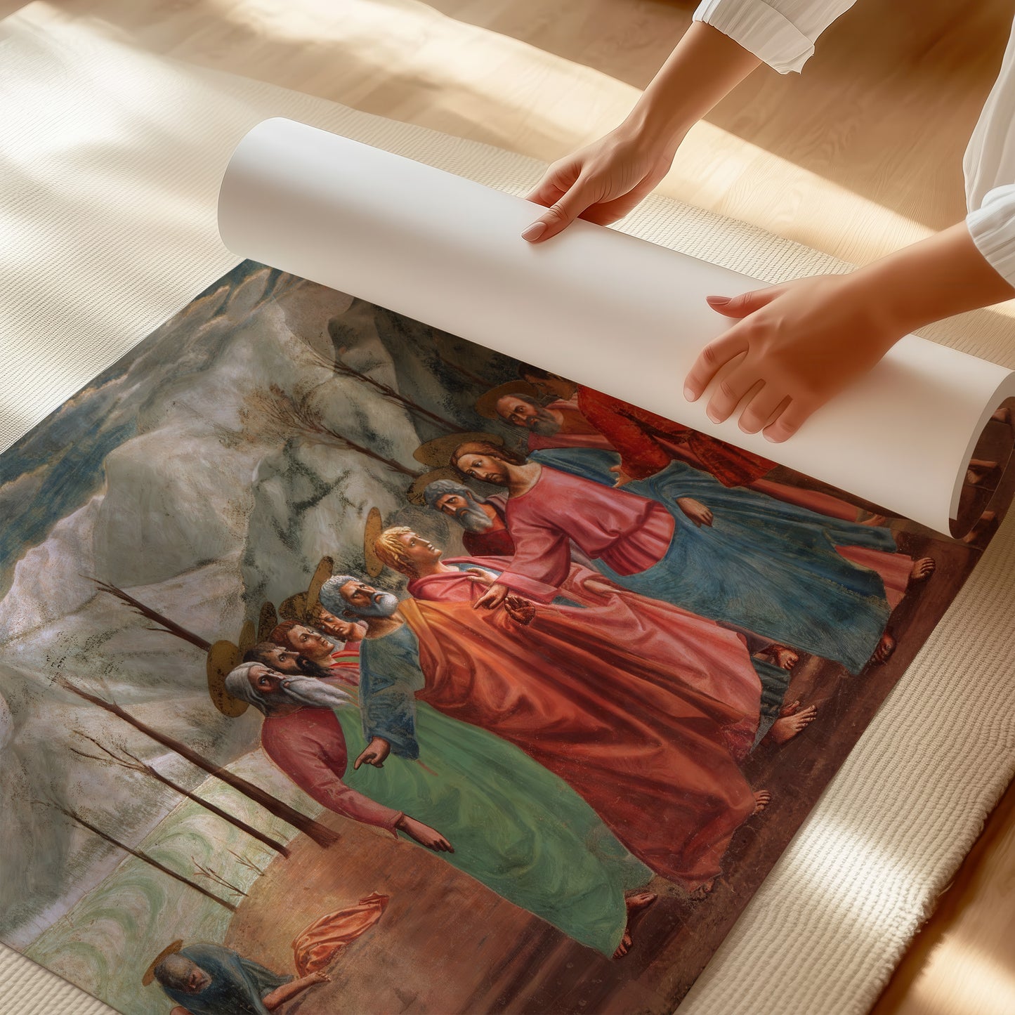 The Tribute Money – Masaccio, Classic Art Reproduction