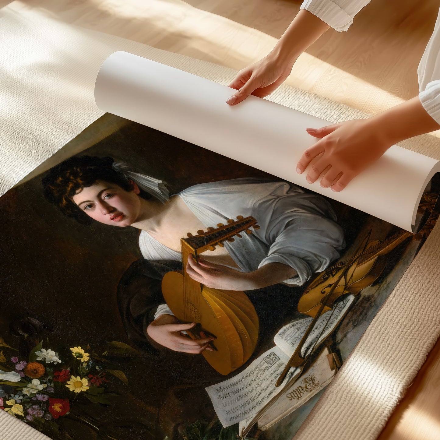 The Lute Player (1596) – Caravaggio