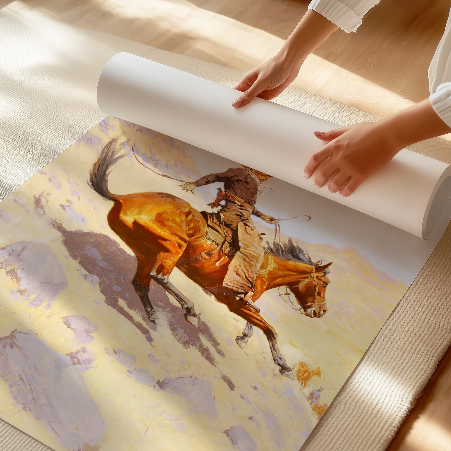The Cowboy (1902) – Frederic Remington - Printed Masterpieces