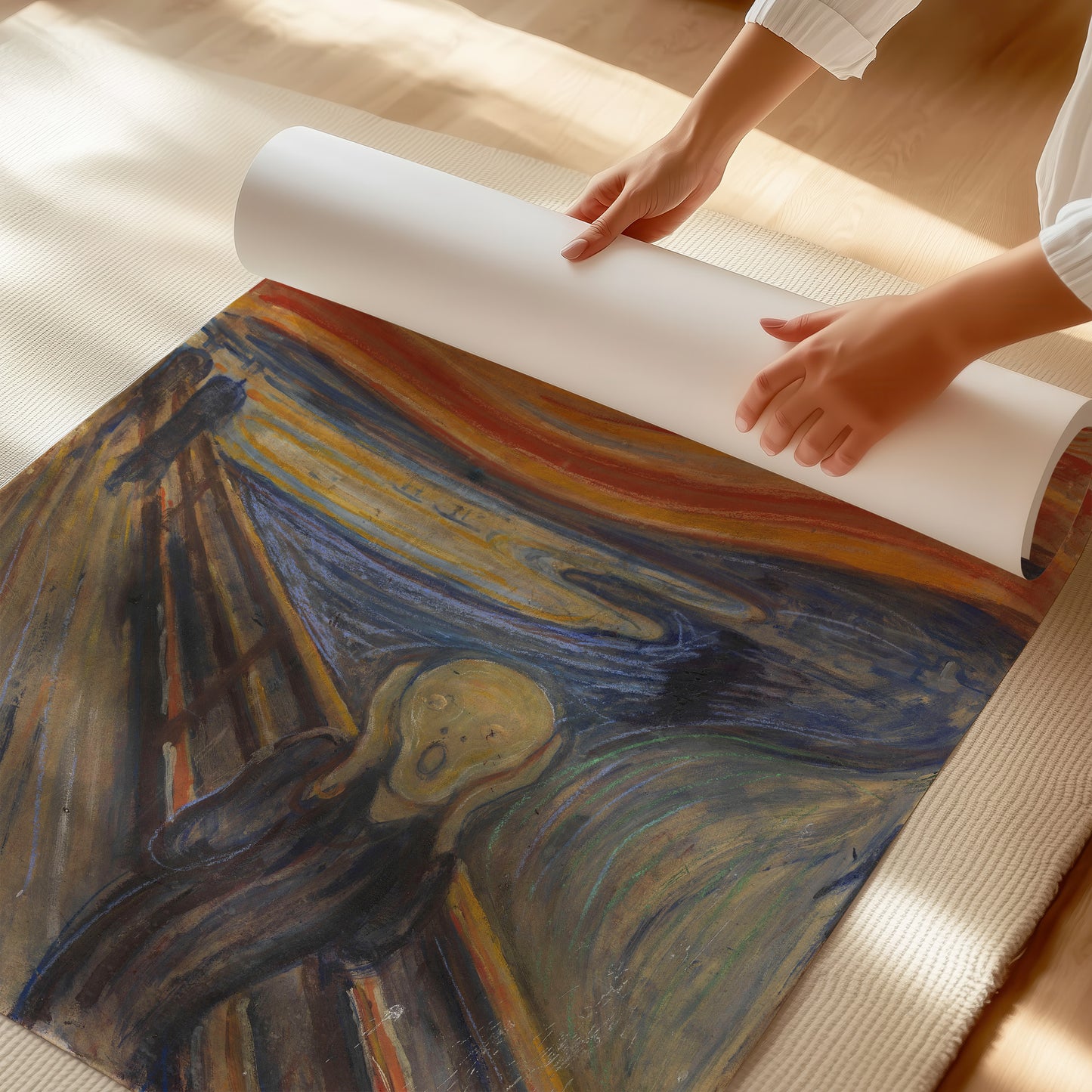 The Scream (1893) – Edvard Munch - Printed Masterpieces