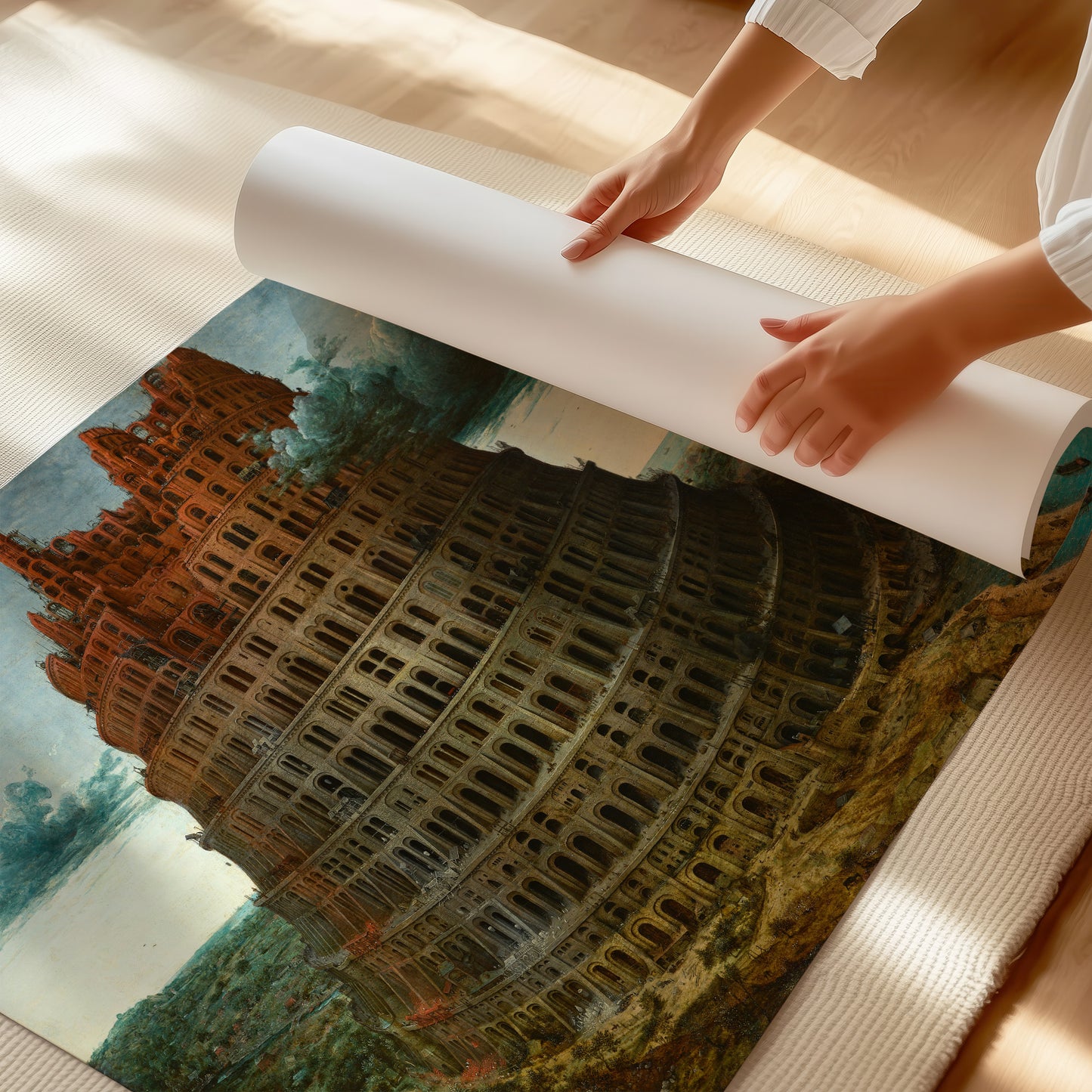 The Tower of Babel – Pieter Bruegel the Elder, Classic Art Reproduction