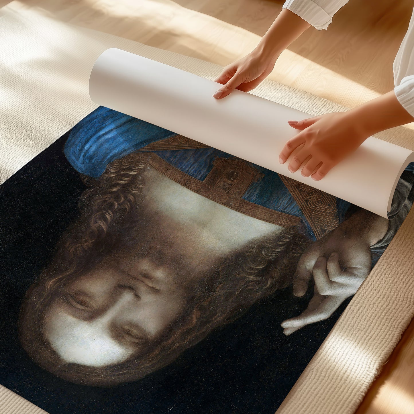 Salvator Mundi – Leonardo da Vinci, Classic Art Reproduction