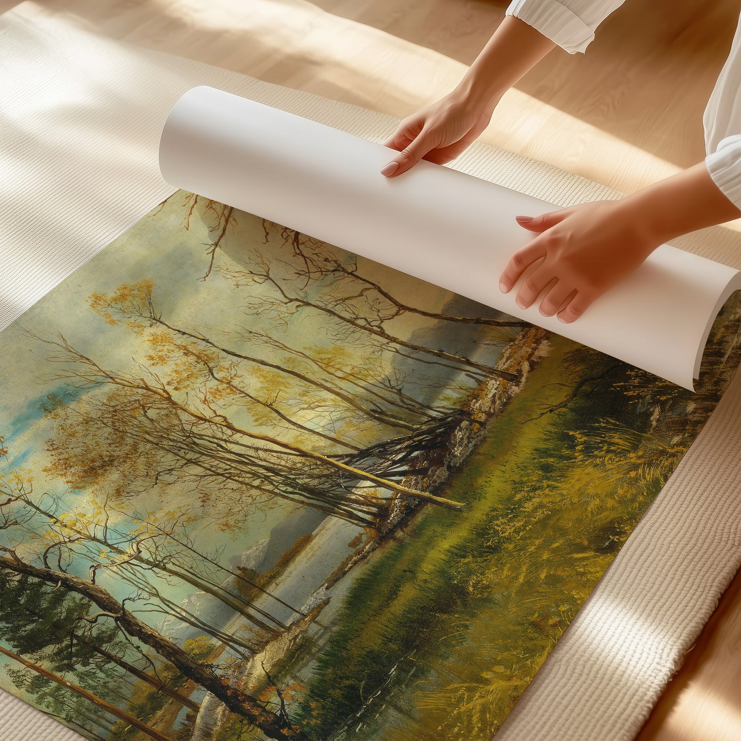 Lake Tahoe – Albert Bierstadt, Classic Art Reproduction