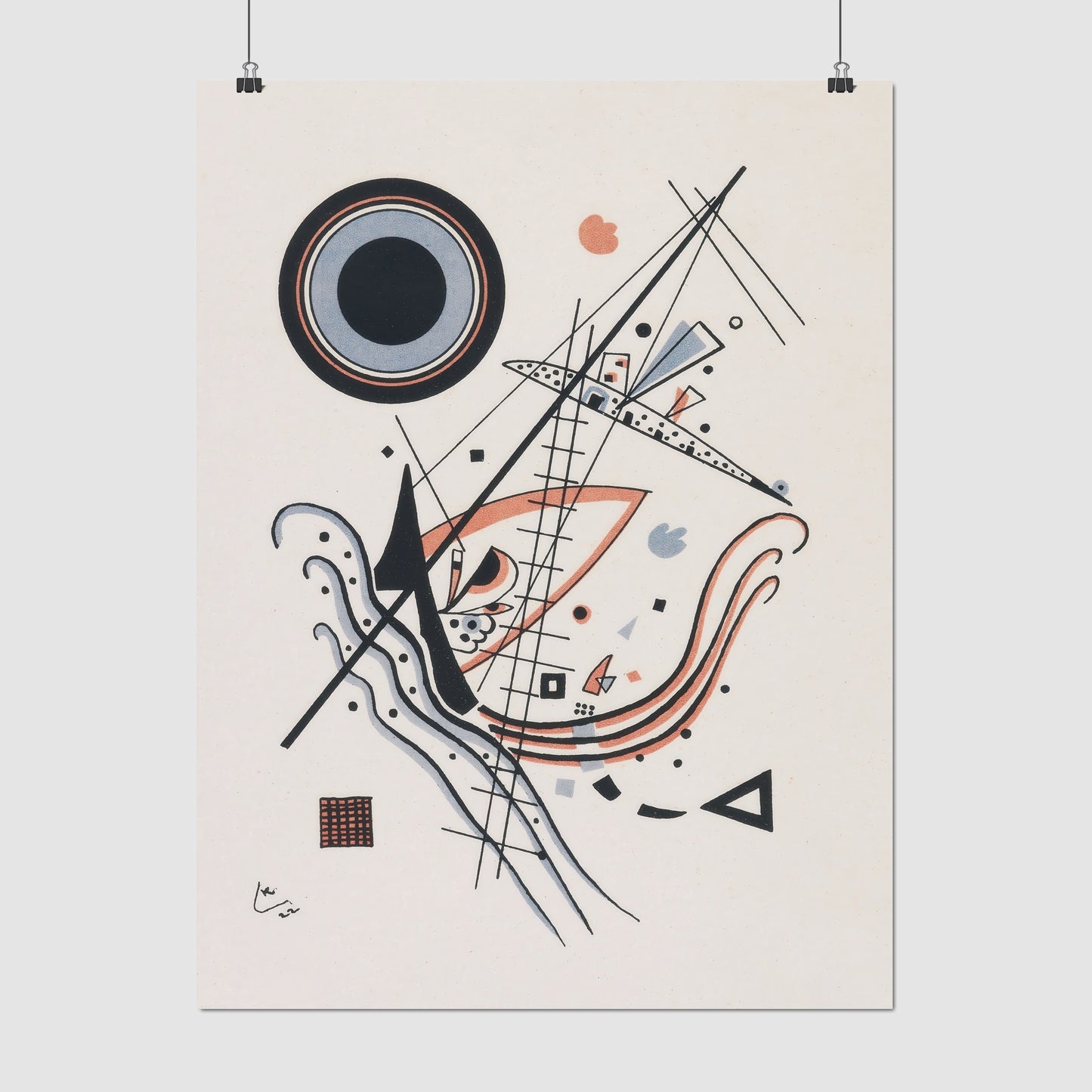 Composition – Wassily Kandinsky, Classic Art Reproduction