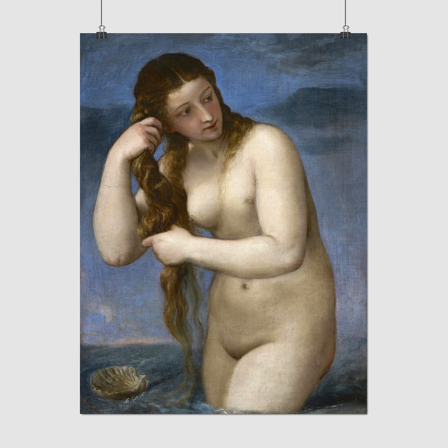 Venus Rising from the Sea – Titian, Classic Art Reproduction