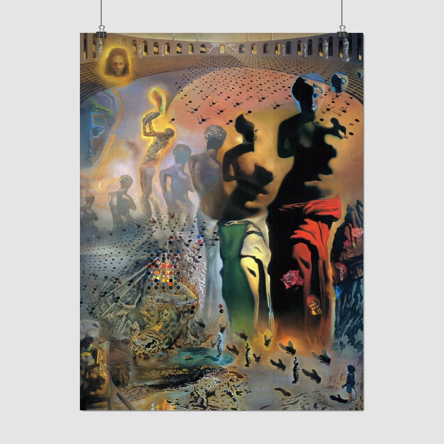Hallucinogenic Toreador – Salvador Dalí, Classic Art Reproduction