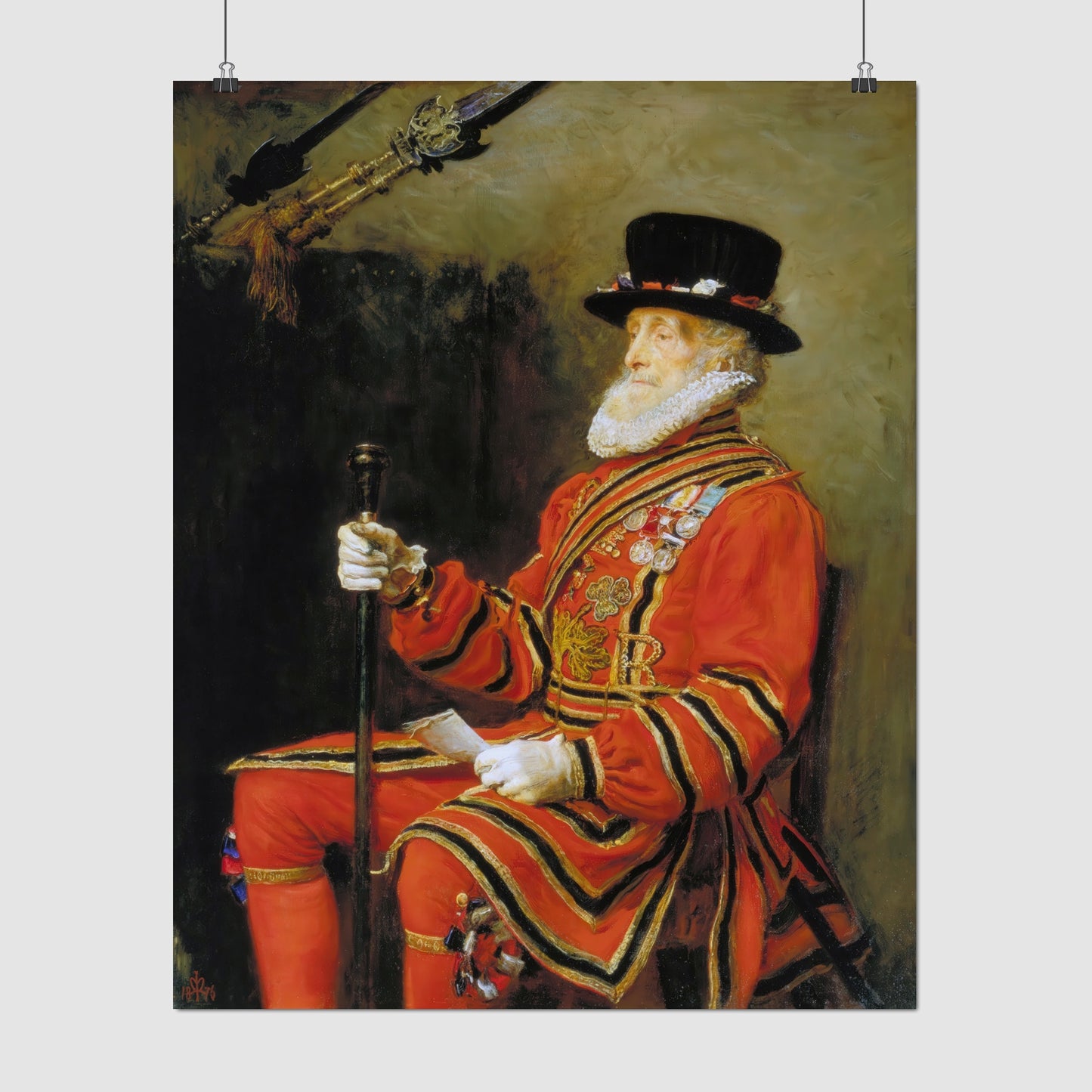 The Yeoman of the Guard (1876) – John Everett Millais