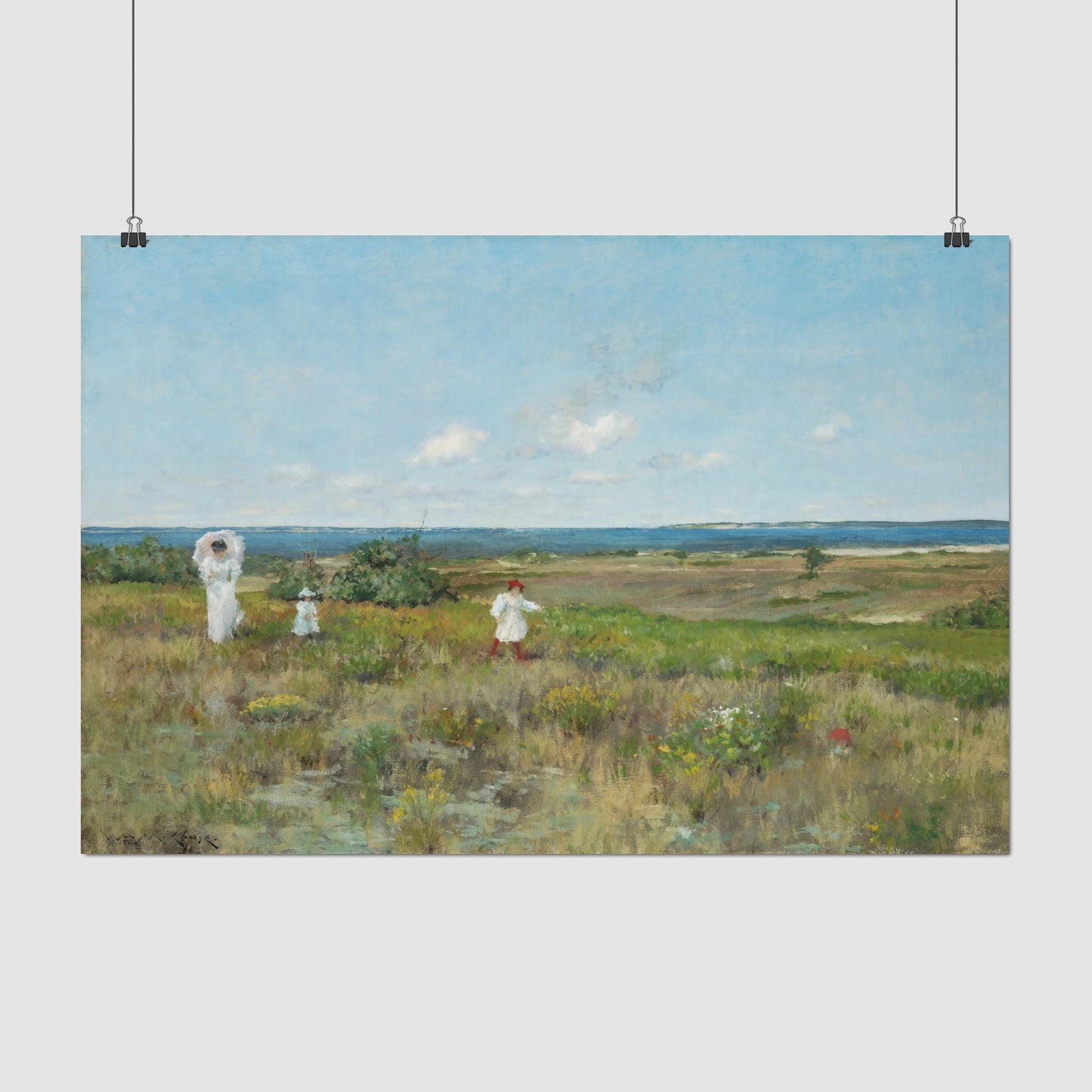 Near the Beach, Shinnecock (1895) – William Merritt Chase